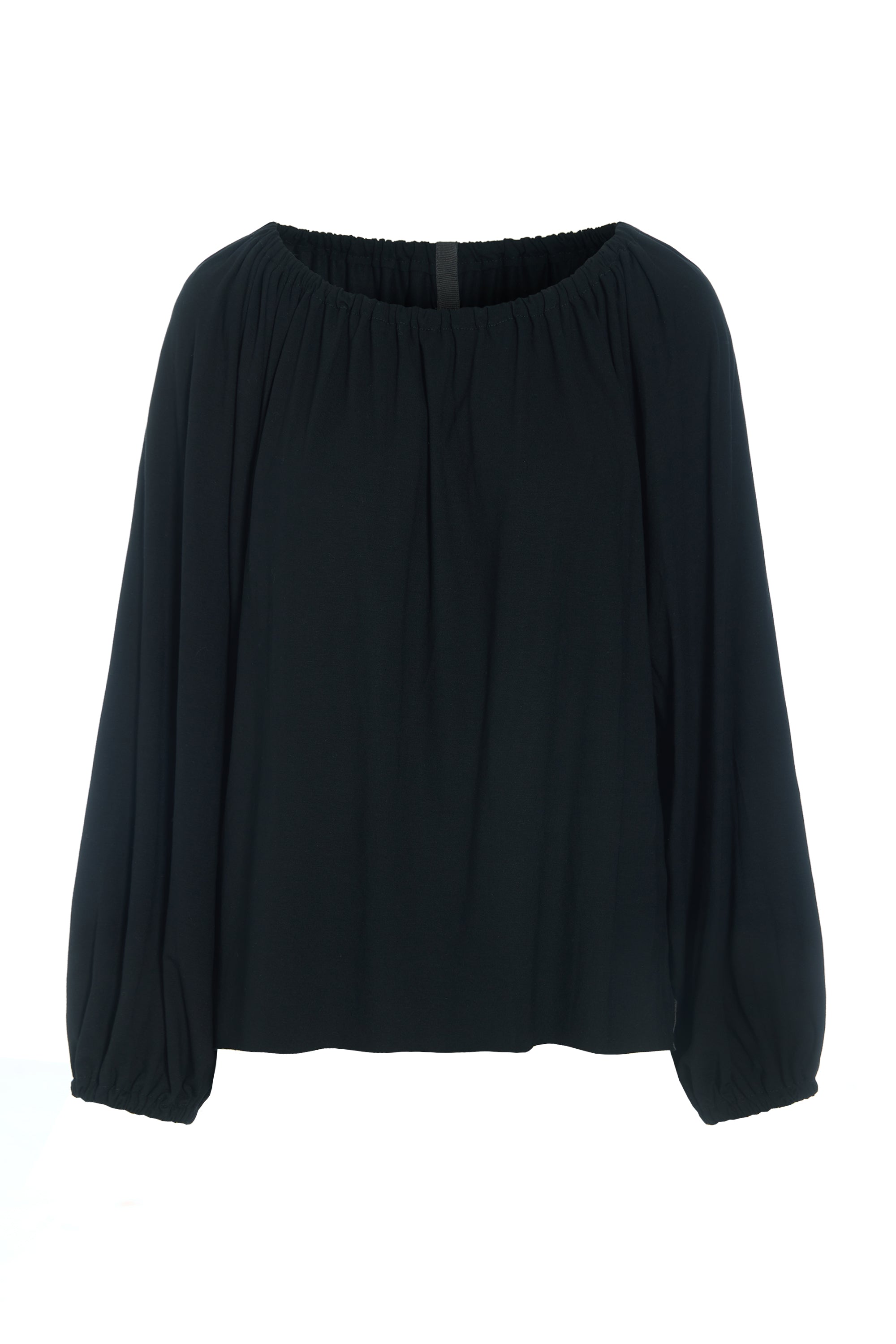HENRIETTE STEFFENSEN COPENHAGEN ALL DAY BLOUSE - 96104 BLUSER BLACK 900