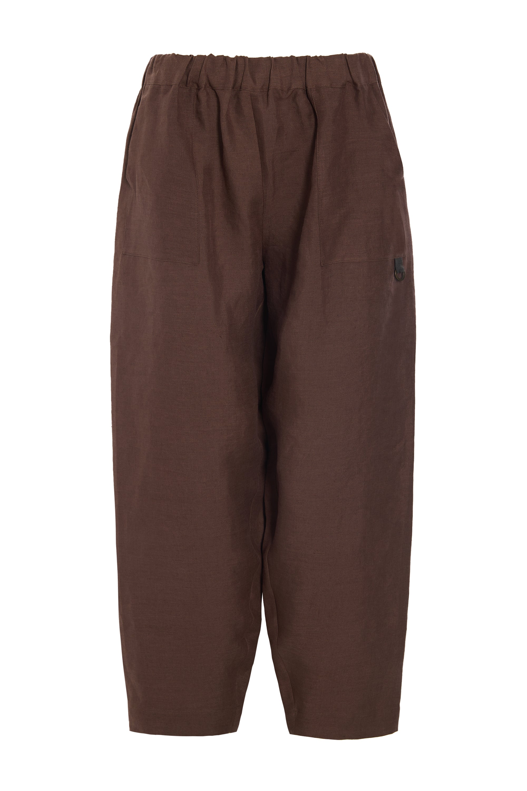 HENRIETTE STEFFENSEN COPENHAGEN BAGGY TROUSERS - 82002 BUKSER CHOCOLATE 844