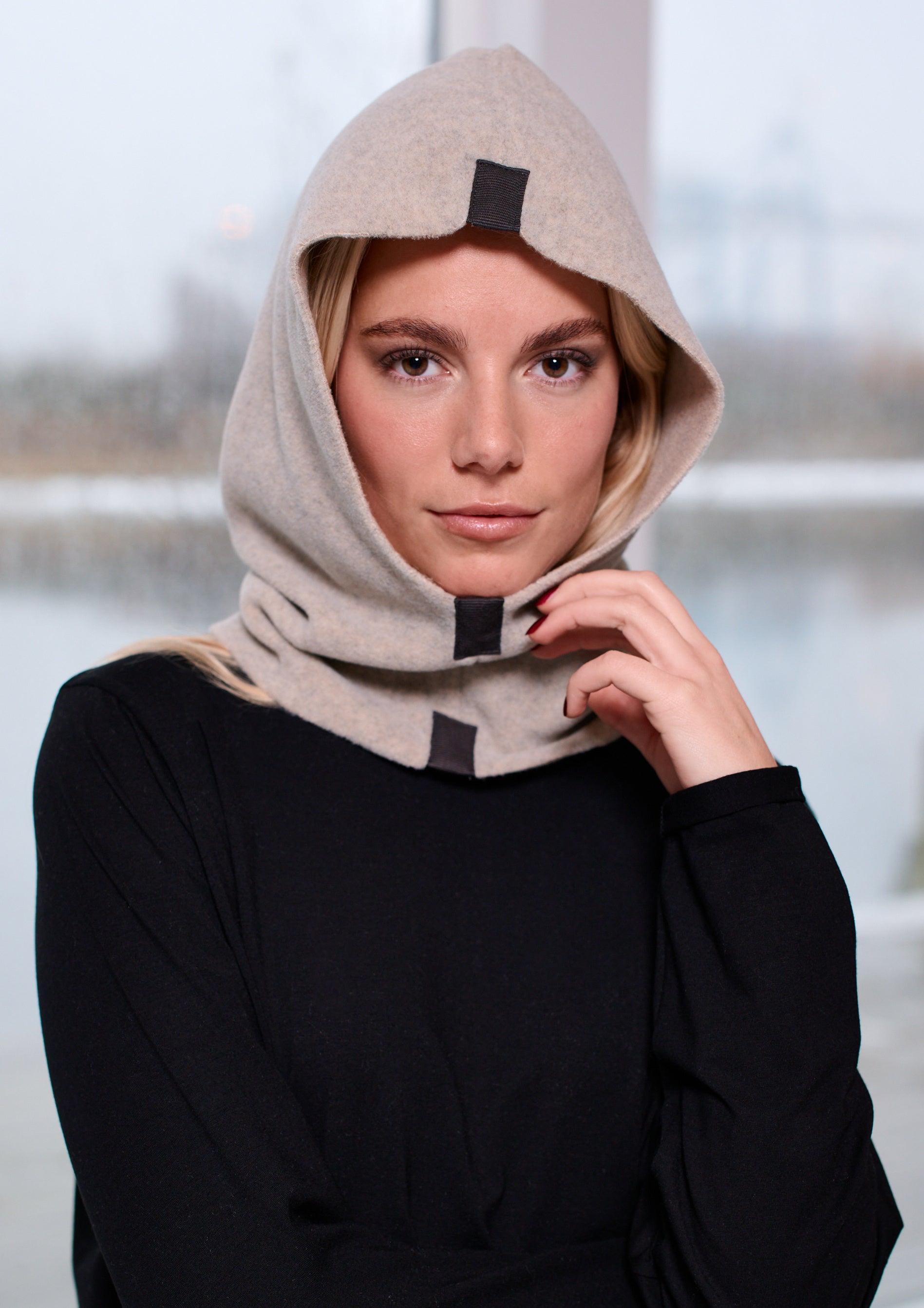 HENRIETTE STEFFENSEN COPENHAGEN BALACLAVA - 4106 HATS SAND 805