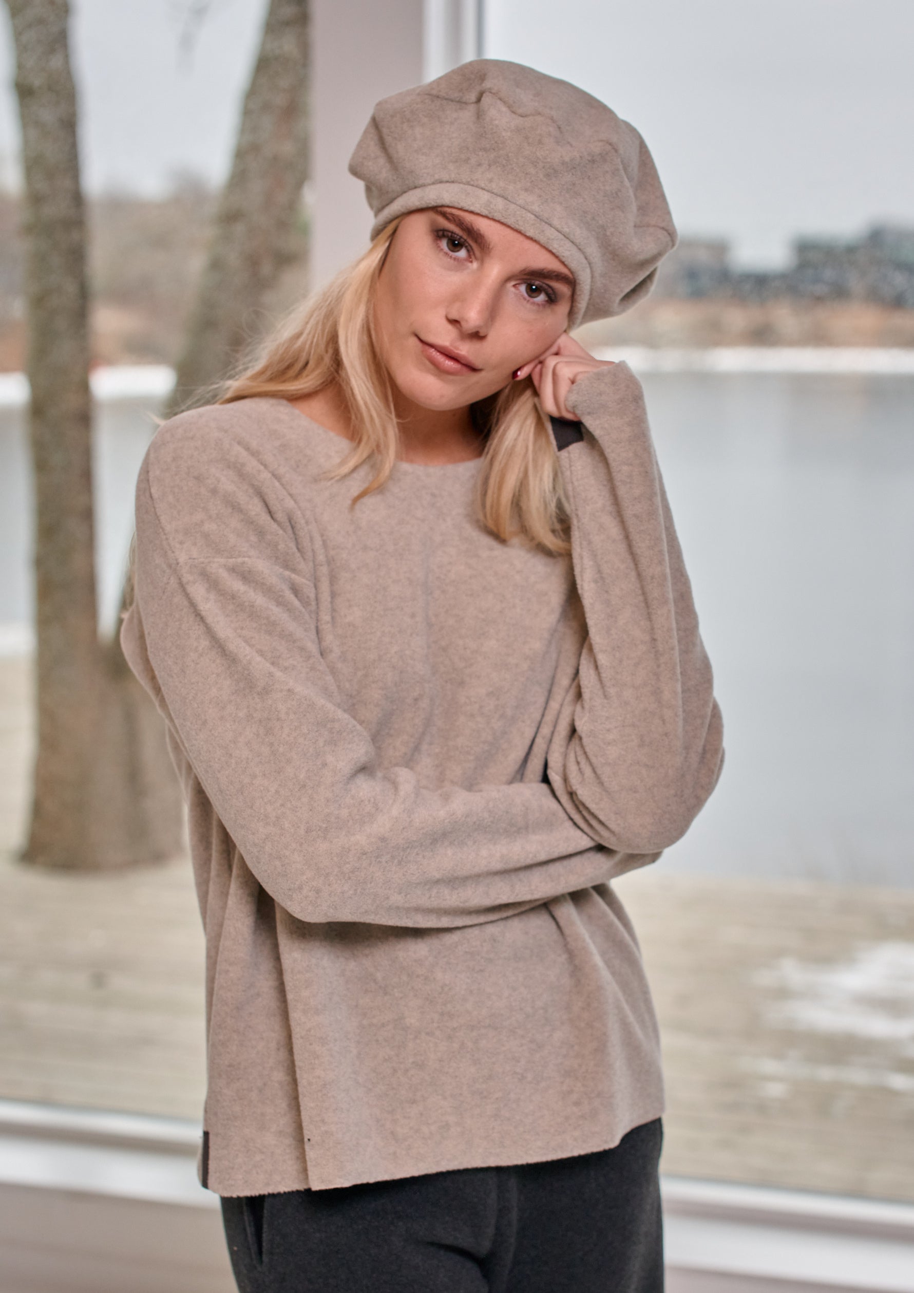 HENRIETTE STEFFENSEN COPENHAGEN BERET - 4105 HATS SAND 805
