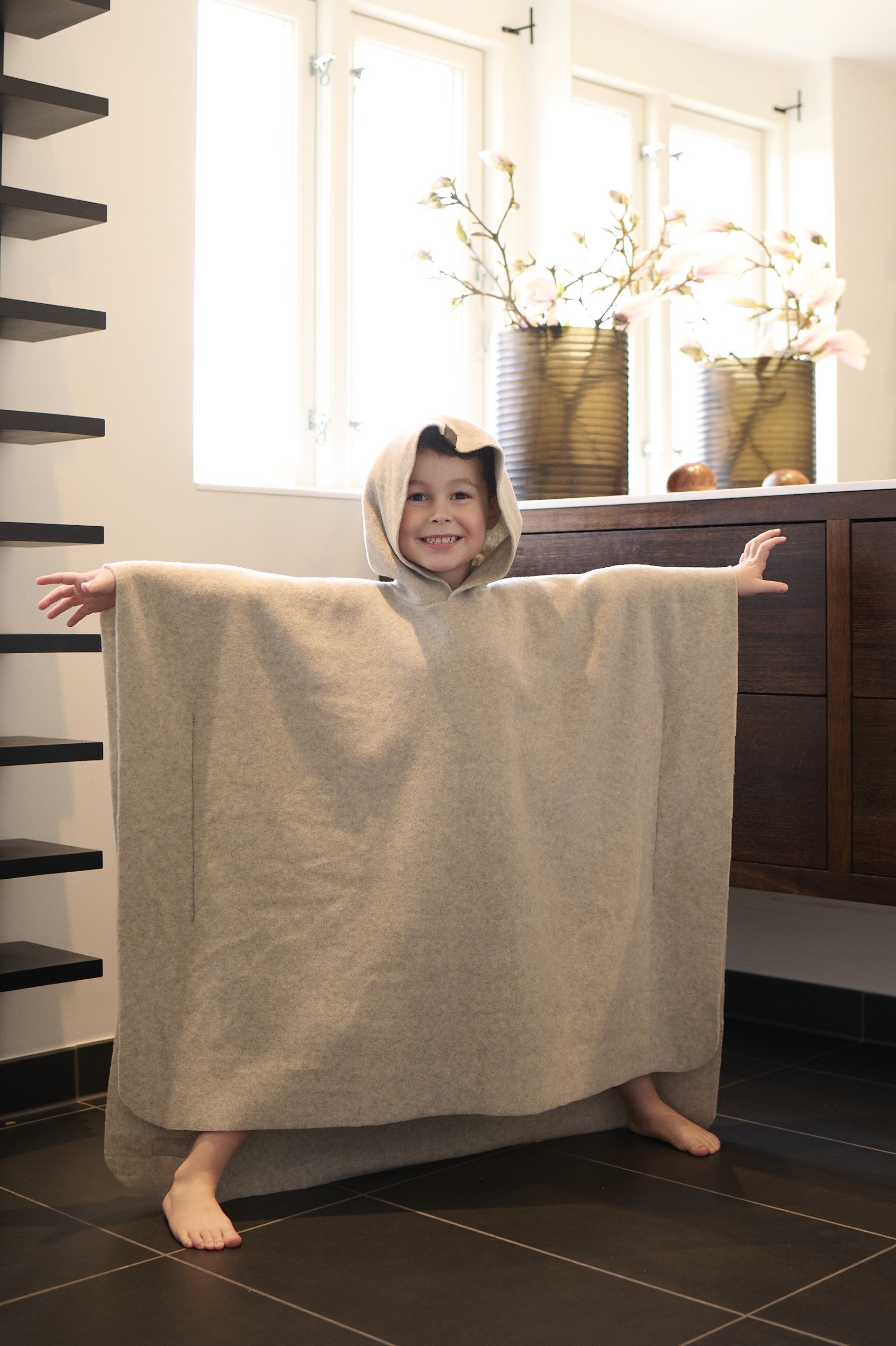 GROWING UP BATHING PONCHO CHILD - 405 GU BADEPONCHO SAND 805