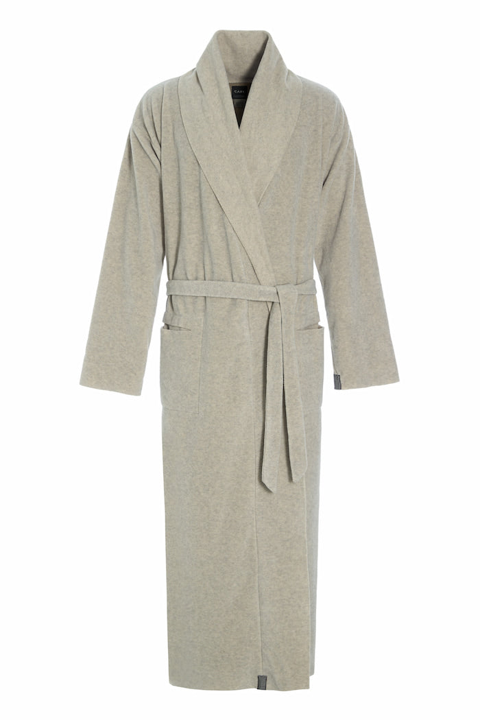 CARL BY STEFFENSEN COPENHAGEN BATHROBE MEN - 1009C BATHROBES SAND 805