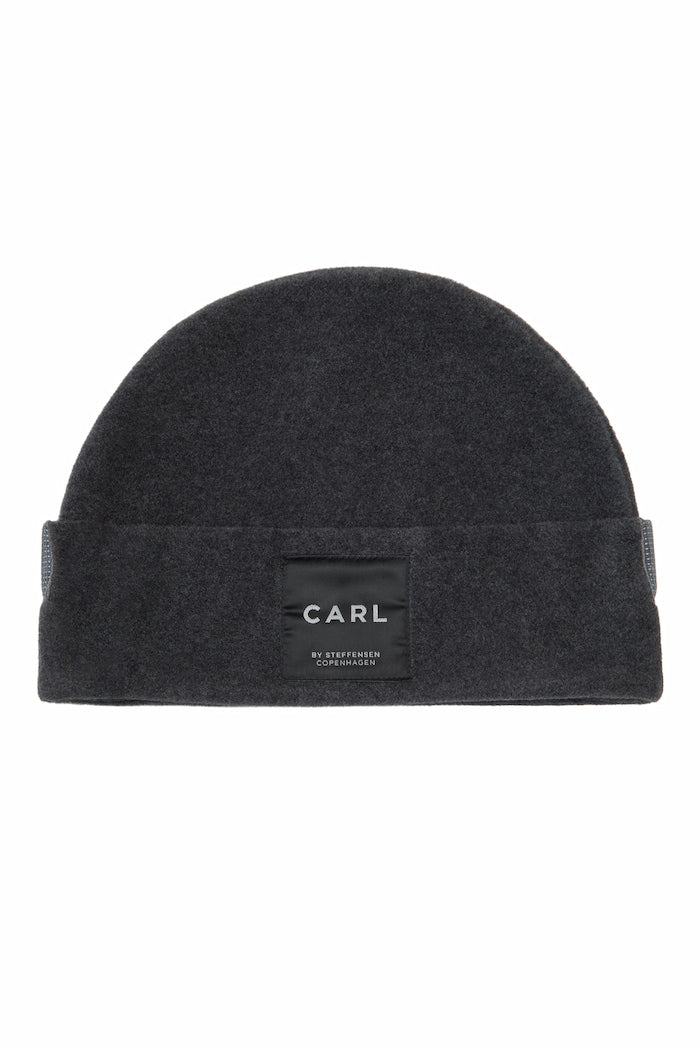 CARL BY STEFFENSEN COPENHAGEN BEANIE W/FOLDED EDGE - 1008C HATS SOFT BLACK 914