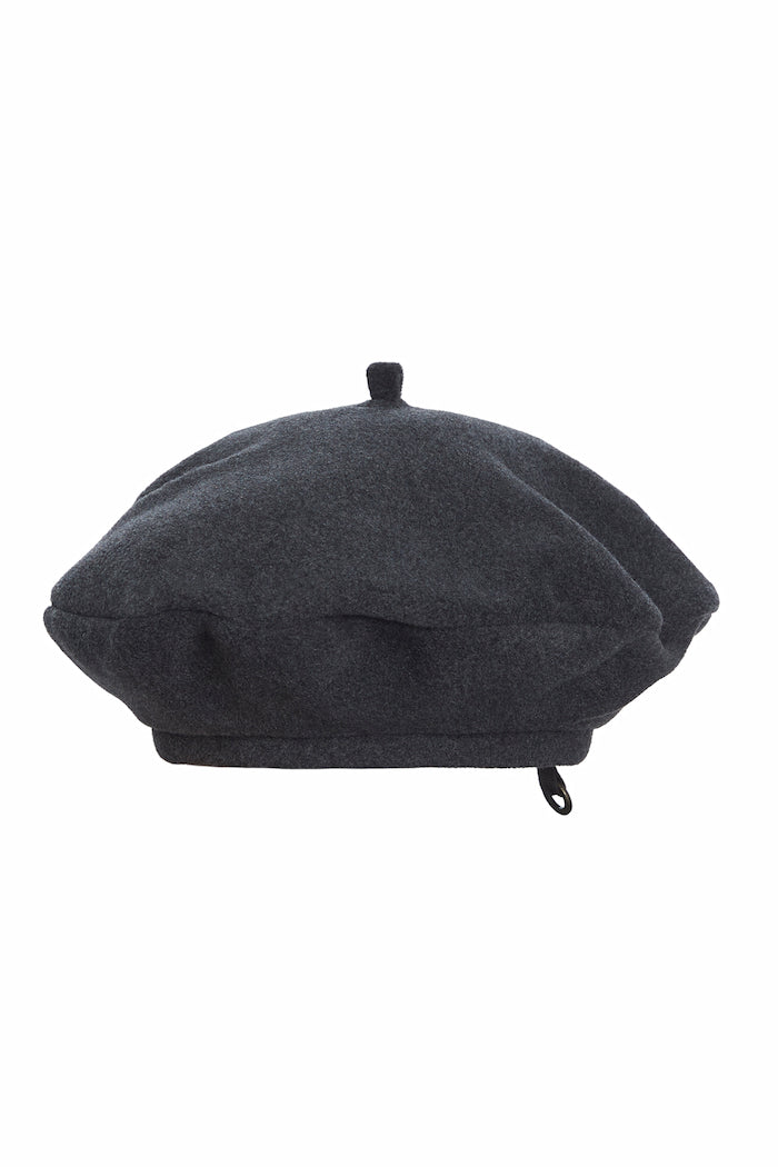 HENRIETTE STEFFENSEN COPENHAGEN BERET - 4105 HATS SOFT BLACK 914