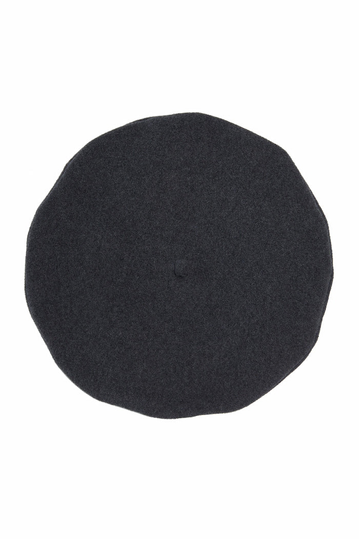 HENRIETTE STEFFENSEN COPENHAGEN BERET - 4105 HATS SOFT BLACK 914