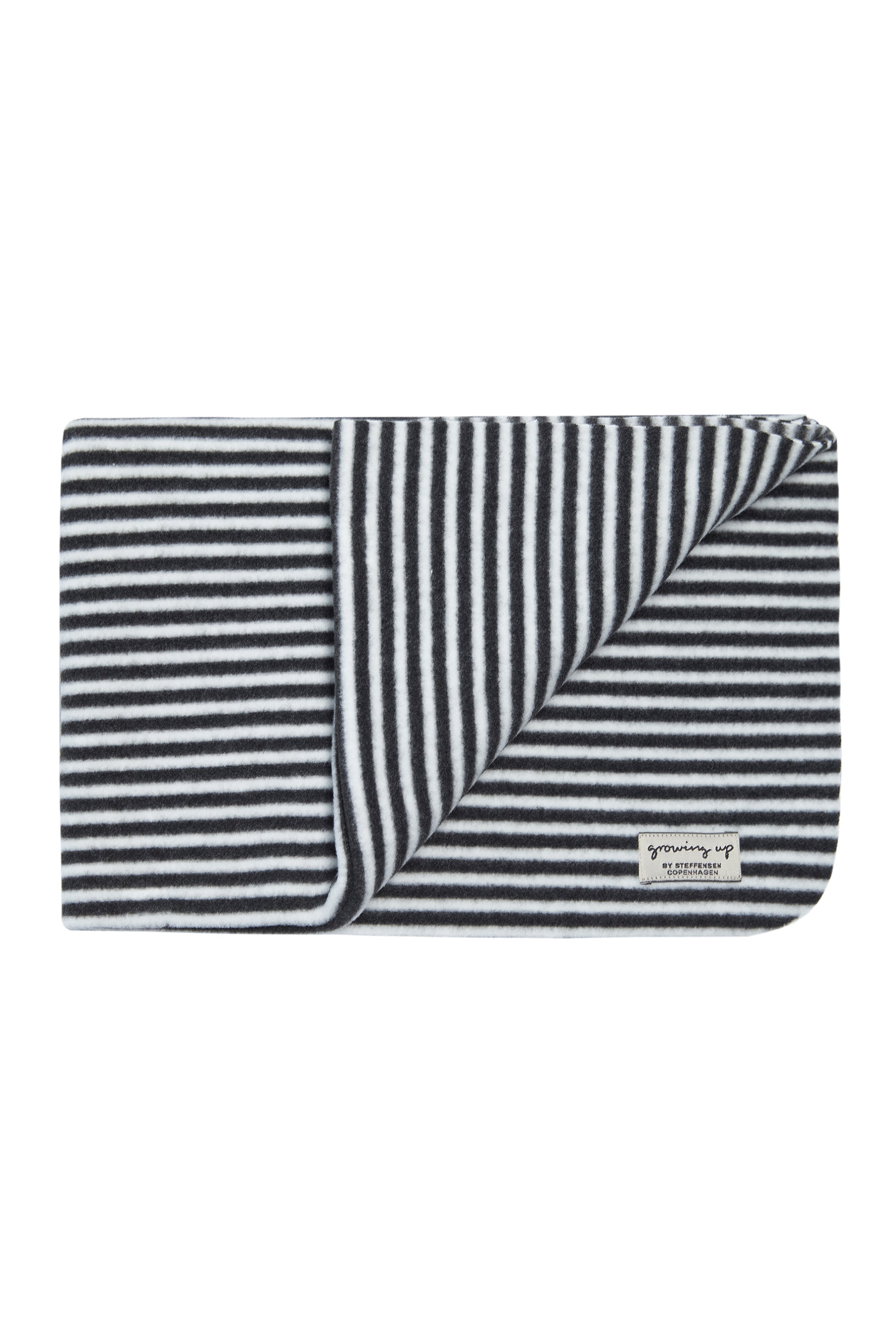 GROWING UP BLANKET BABY 75x100 cm - 500 GU TÆPPER STRIPES B&W 673