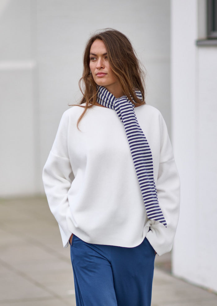 HENRIETTE STEFFENSEN COPENHAGEN BLOUSE - 1366 BLUSER OFF WHITE 802