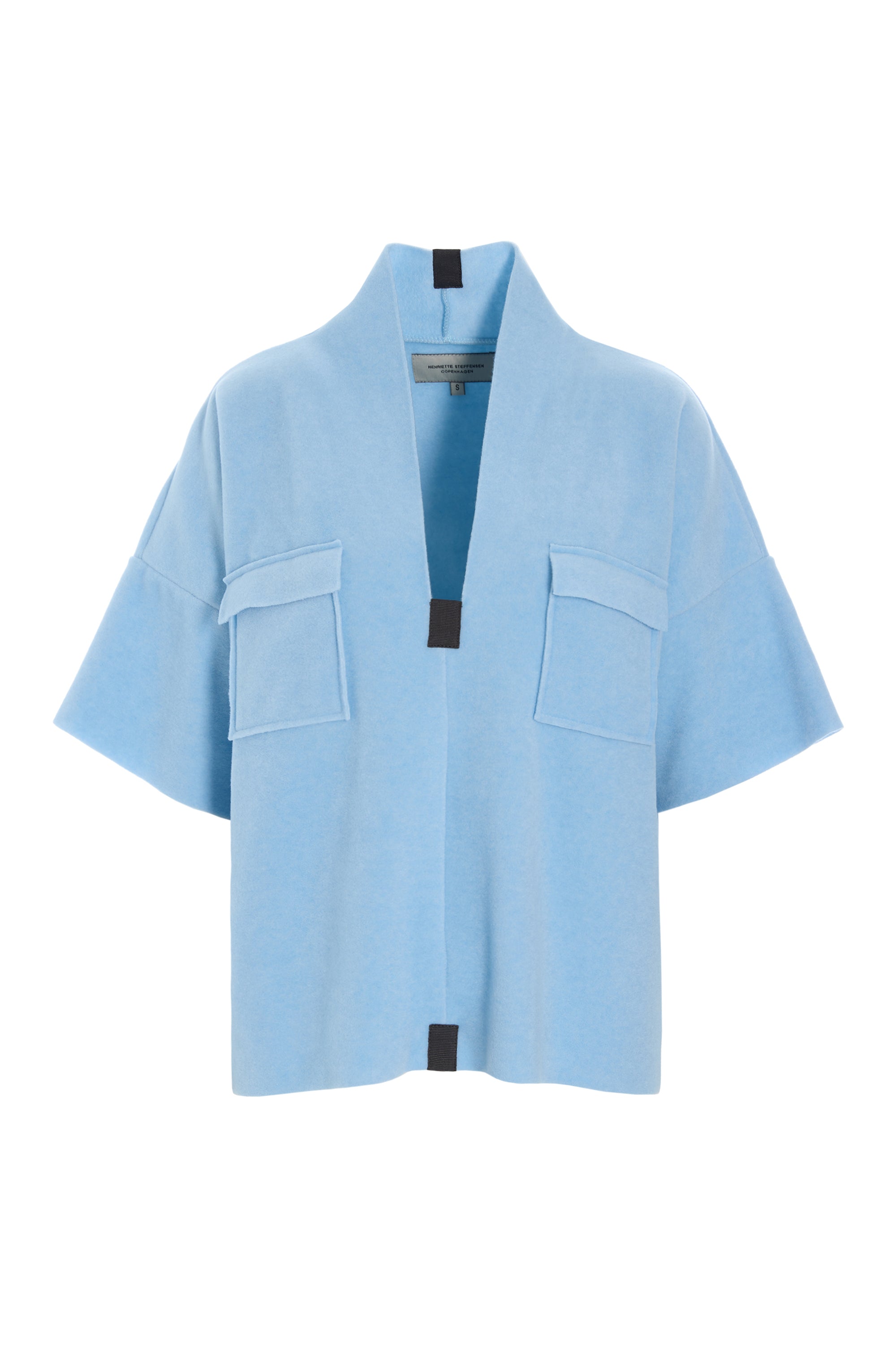 HENRIETTE STEFFENSEN COPENHAGEN BLOUSE - 1374 BLUSER BABY BLUE 671