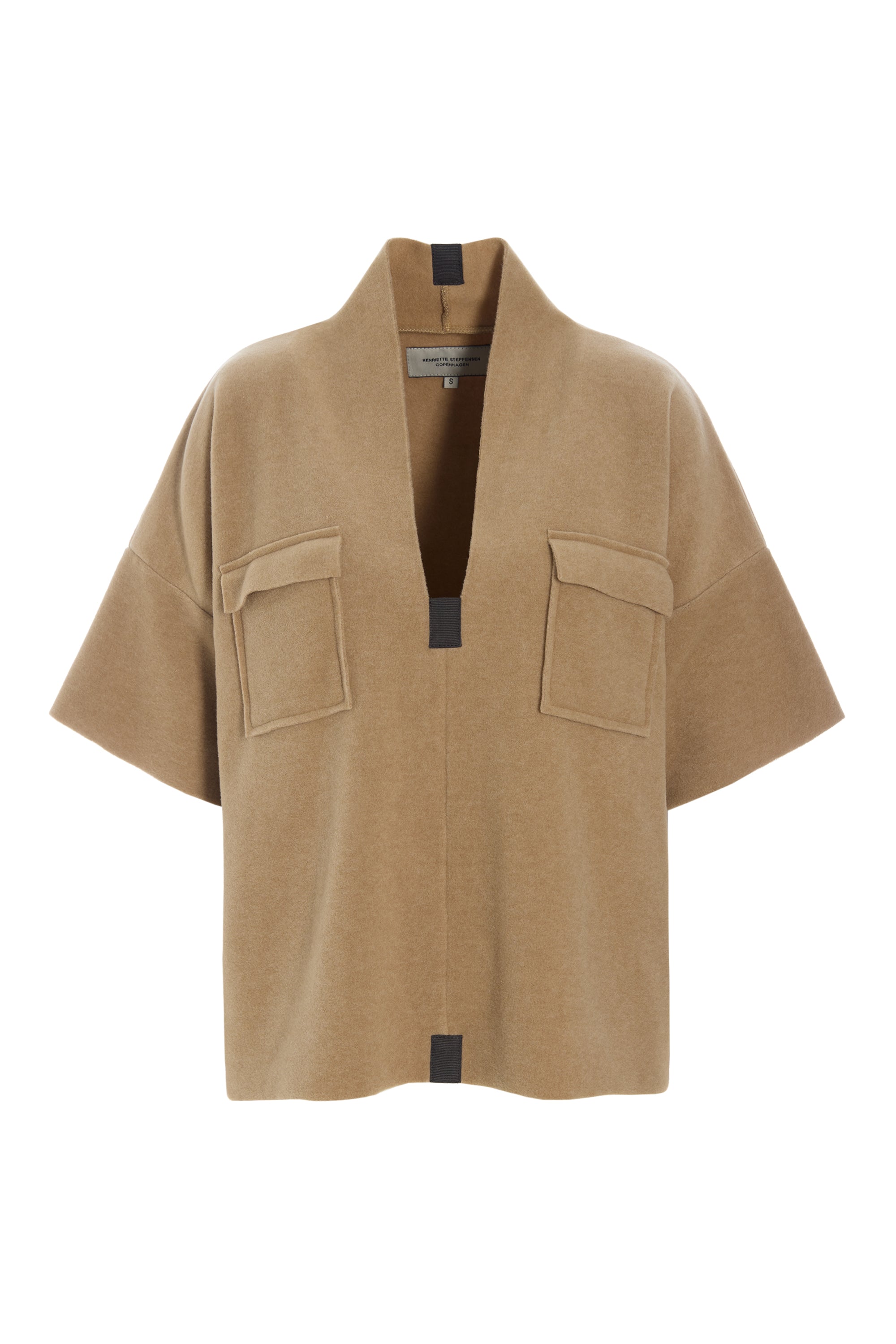 HENRIETTE STEFFENSEN COPENHAGEN BLOUSE - 1374 BLUSER CAMEL 815