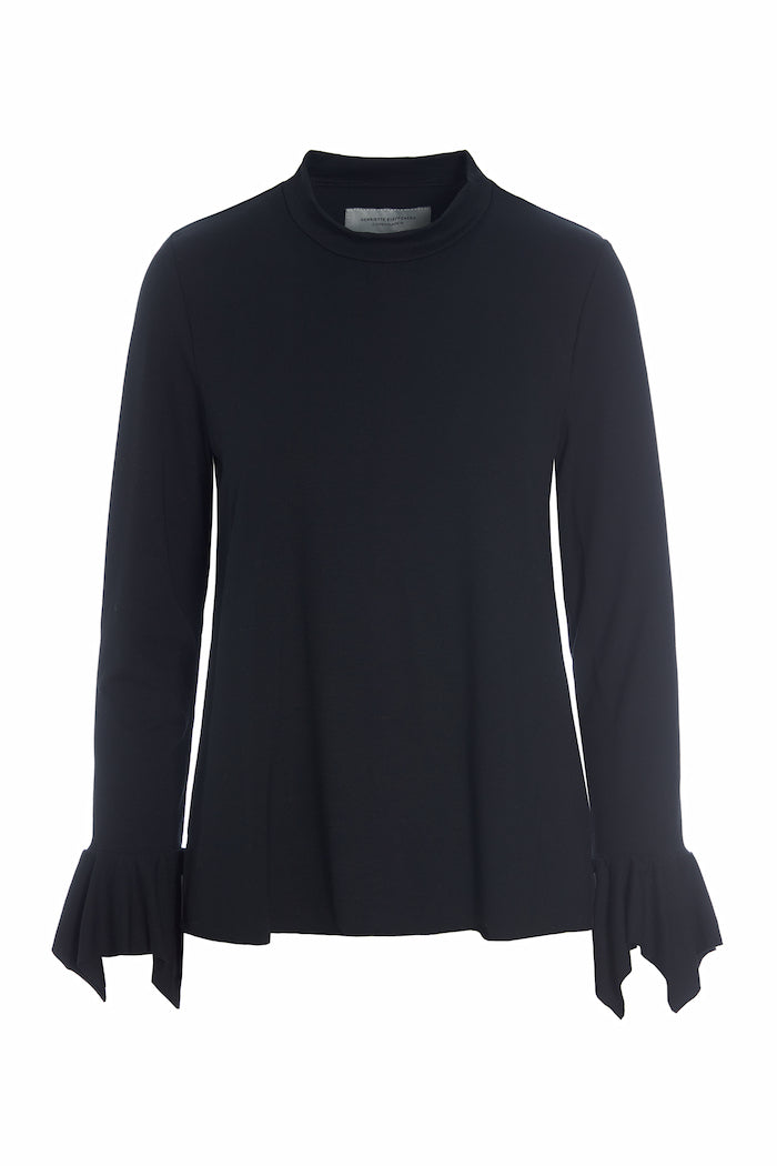 HENRIETTE STEFFENSEN COPENHAGEN BLOUSE - 96039 BLUSER BLACK 900
