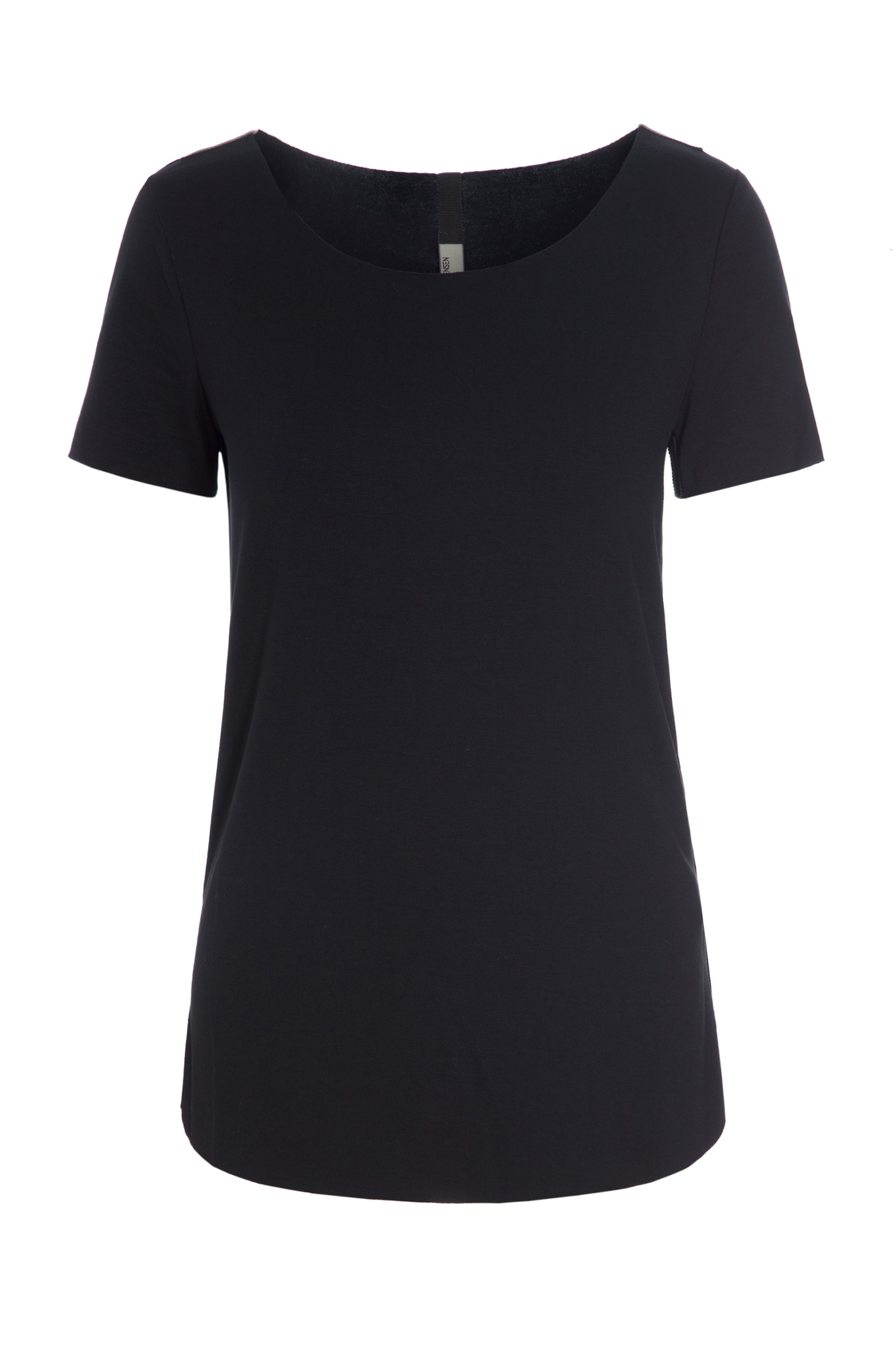 HENRIETTE STEFFENSEN COPENHAGEN YOGA BLOUSE - 96045 BLUSER jersey YOGA BLACK 900