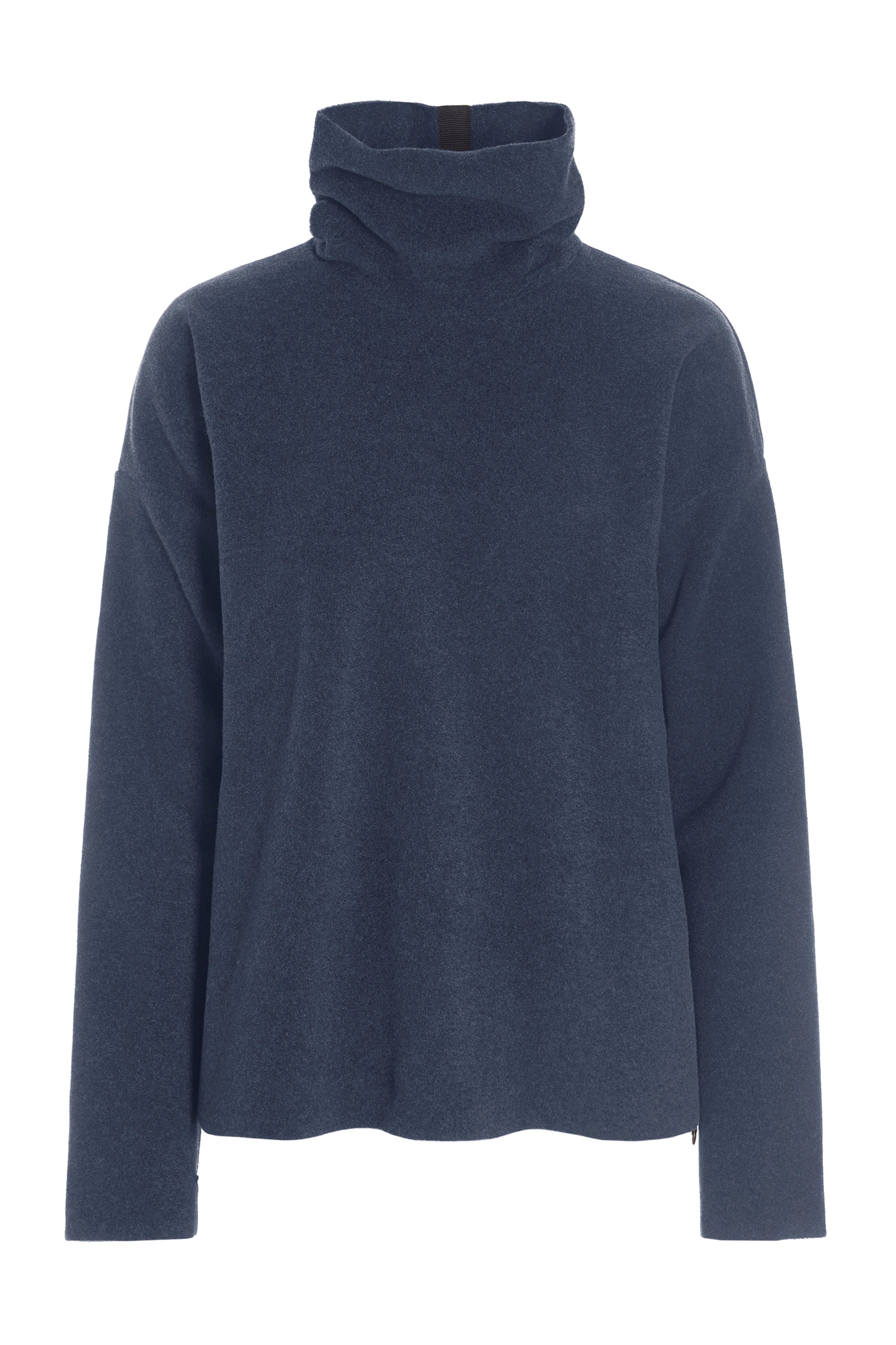HENRIETTE STEFFENSEN COPENHAGEN BLOUSE HIGH NECK - 1360 BLUSER EVENING BLUE 690