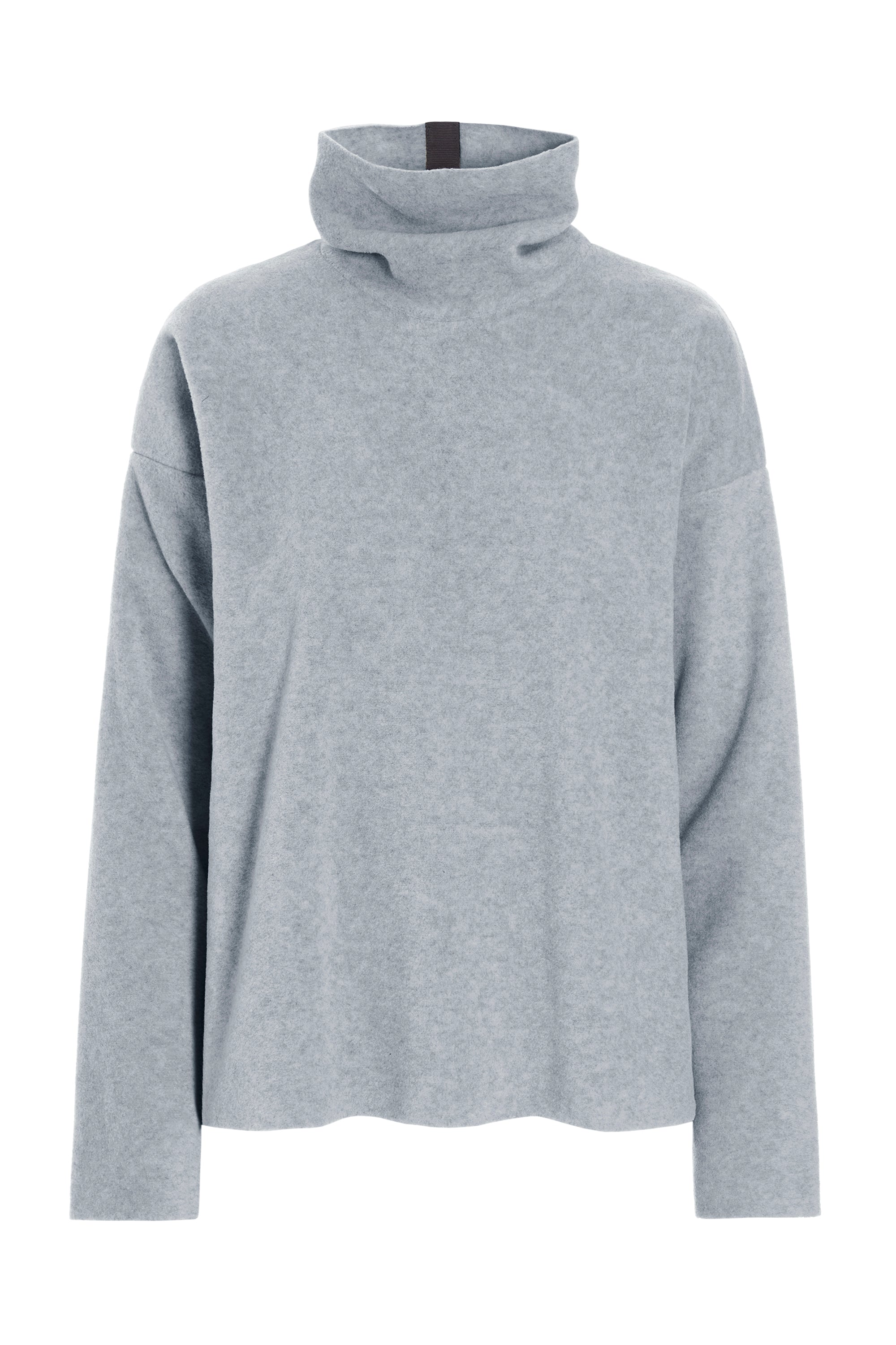 HENRIETTE STEFFENSEN COPENHAGEN BLOUSE HIGH NECK - 1360 BLUSER LIGHT GREY 876