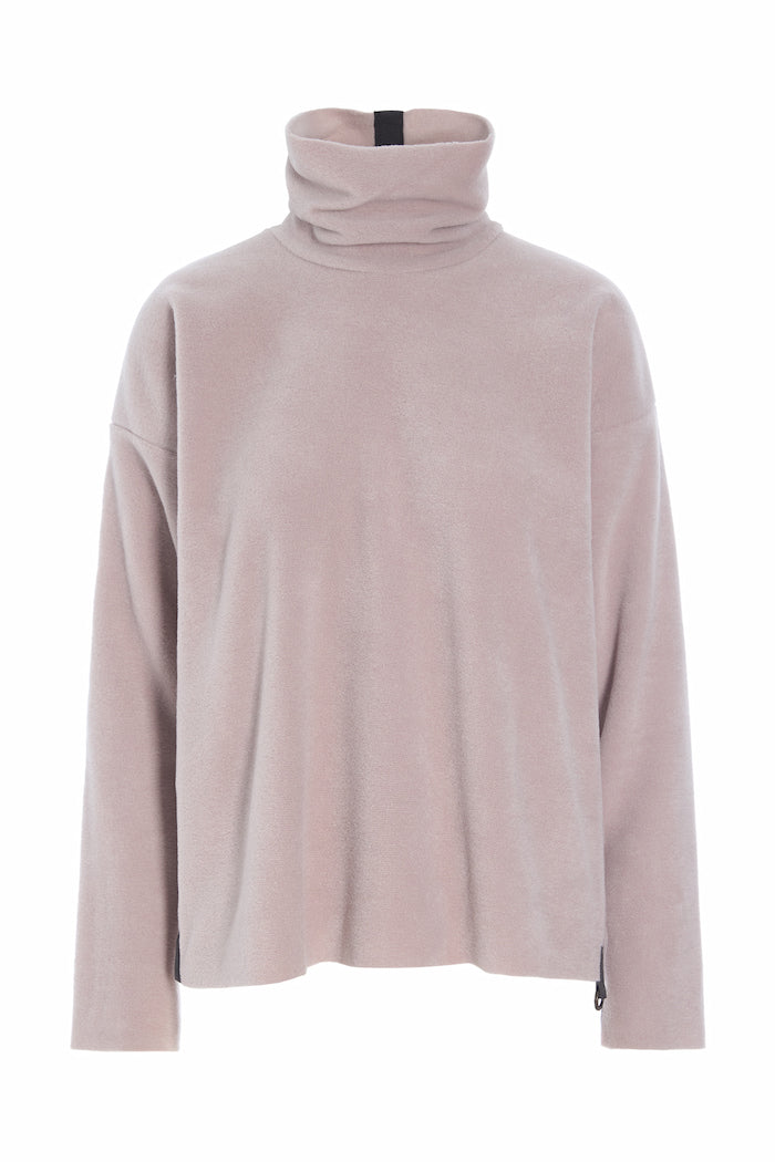 HENRIETTE STEFFENSEN COPENHAGEN BLOUSE HIGH NECK - 1360 BLUSER NUDE 401