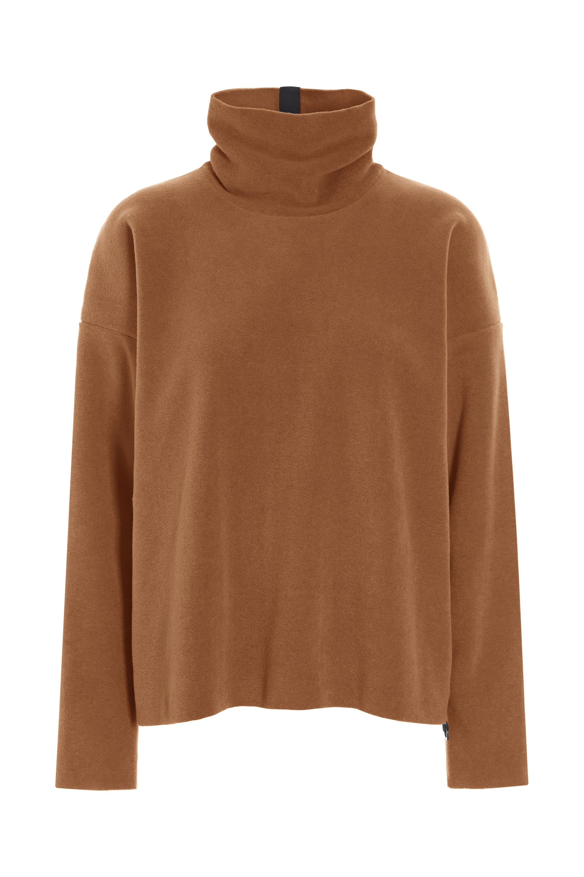 HENRIETTE STEFFENSEN COPENHAGEN BLOUSE HIGH NECK - 1360 BLUSER RUST 706