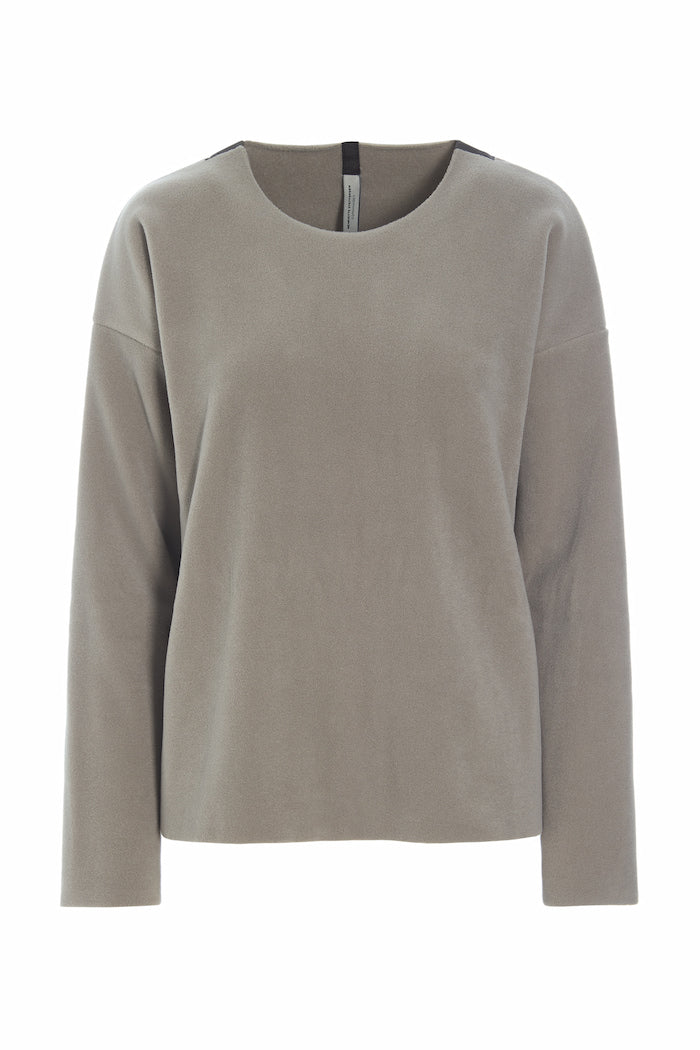 HENRIETTE STEFFENSEN COPENHAGEN BLOUSE ROUND NECK - 1359 BLUSER ELEPHANT 654