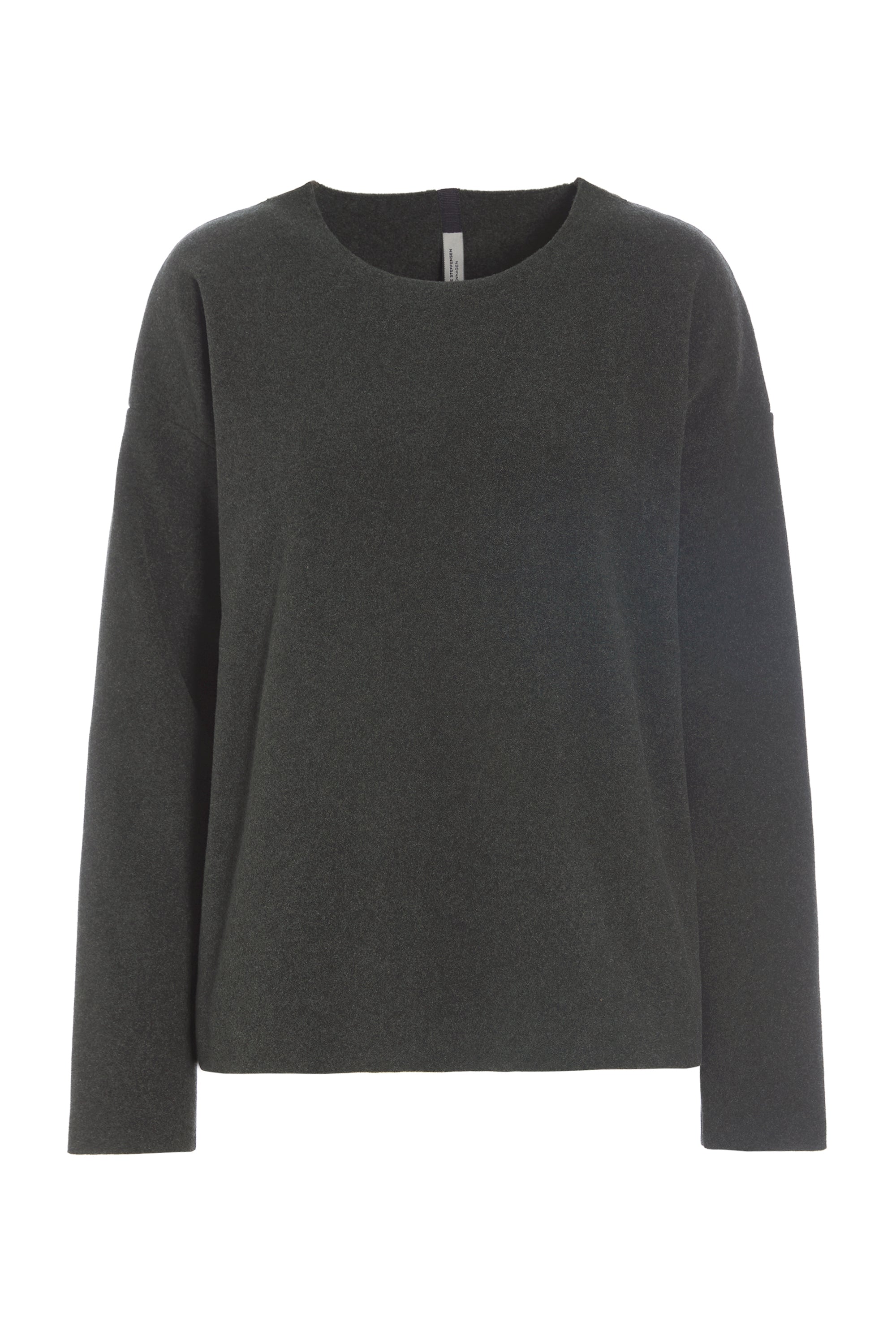 HENRIETTE STEFFENSEN COPENHAGEN BLOUSE ROUND NECK - 1359 BLUSER FORREST 600
