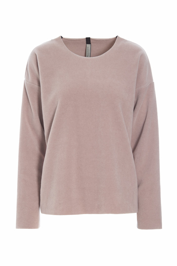 HENRIETTE STEFFENSEN COPENHAGEN BLOUSE ROUND NECK - 1359 BLUSER NUDE 401