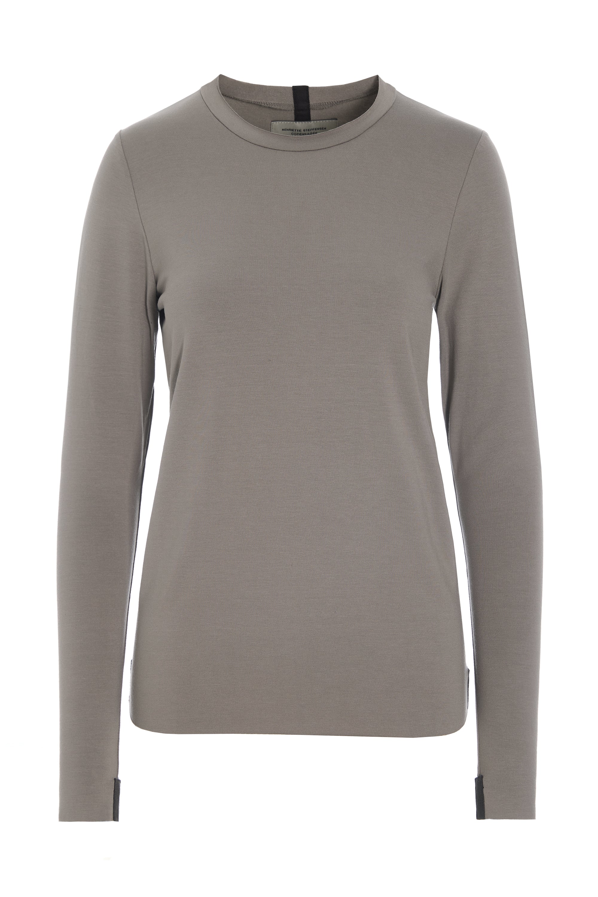 HENRIETTE STEFFENSEN COPENHAGEN BLOUSE SLIM FIT - 96091 BLUSER ELEPHANT 654