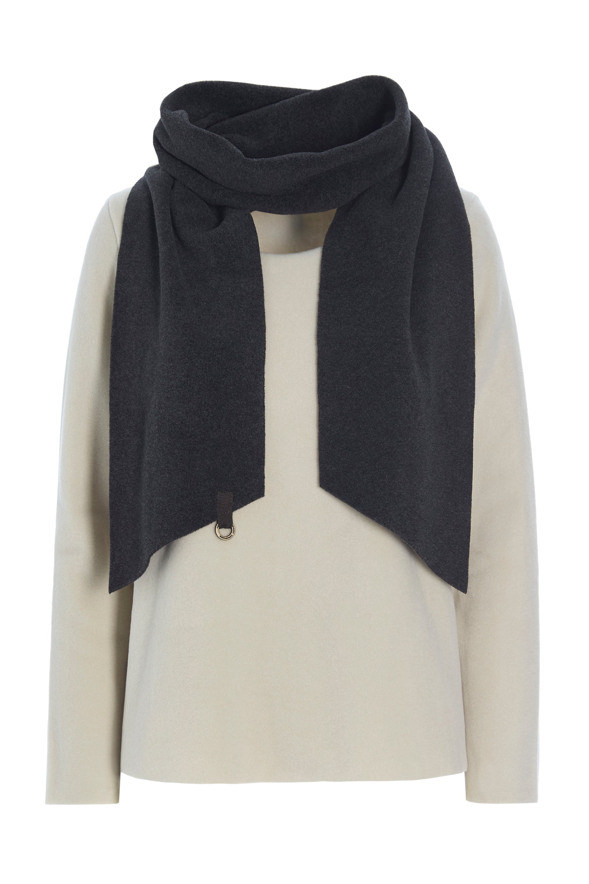 HENRIETTE STEFFENSEN COPENHAGEN BLOUSE WITH SCARF - 1325 BLUSER KIT/SOFT BLACK 642