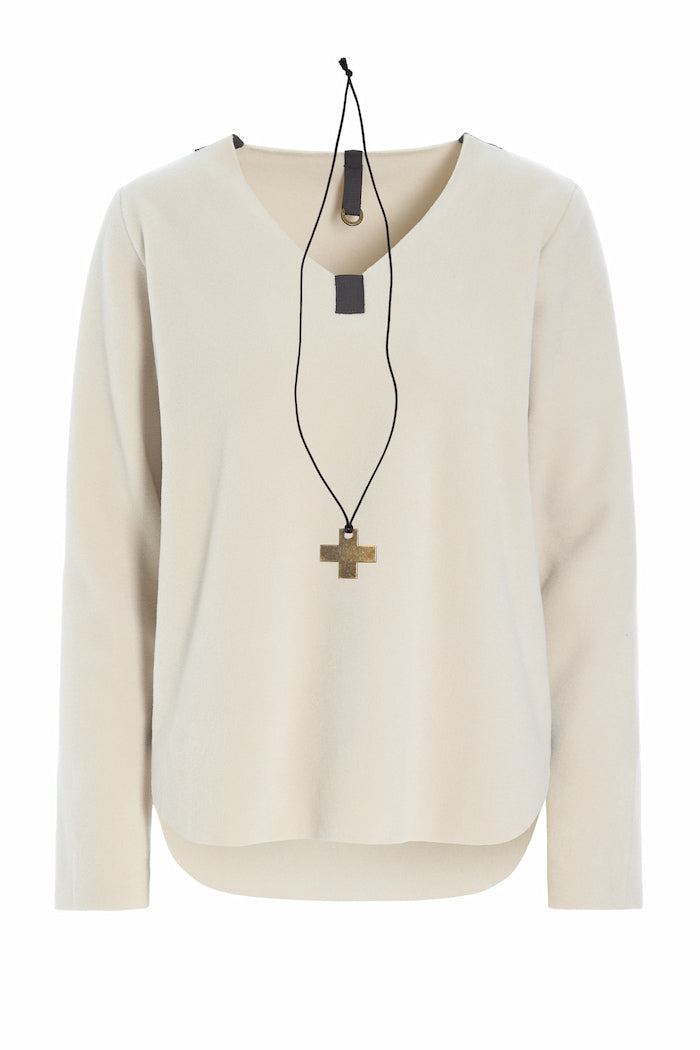 HENRIETTE STEFFENSEN COPENHAGEN BLOUSE W/NECKLACE - 1362 BLUSER KIT 831