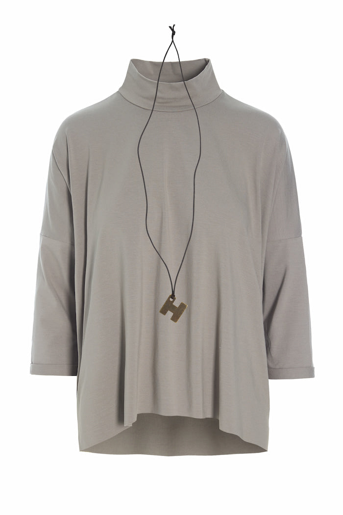 HENRIETTE STEFFENSEN COPENHAGEN BLOUSE W/NECKLACE - 96100 BLUSER ELEPHANT 654