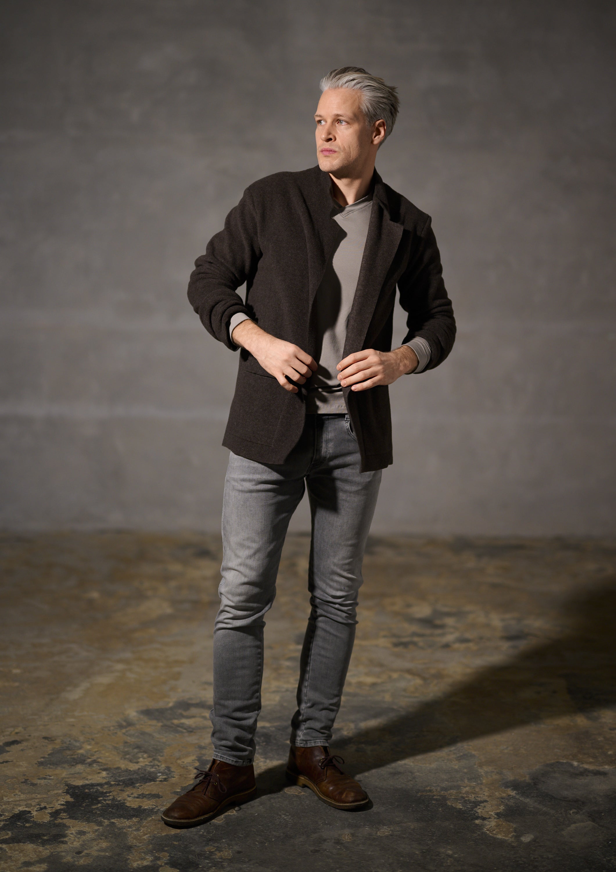 CARL BY STEFFENSEN COPENHAGEN CARDIGAN - 1001C CARDIGANS CHOKOLATE 844
