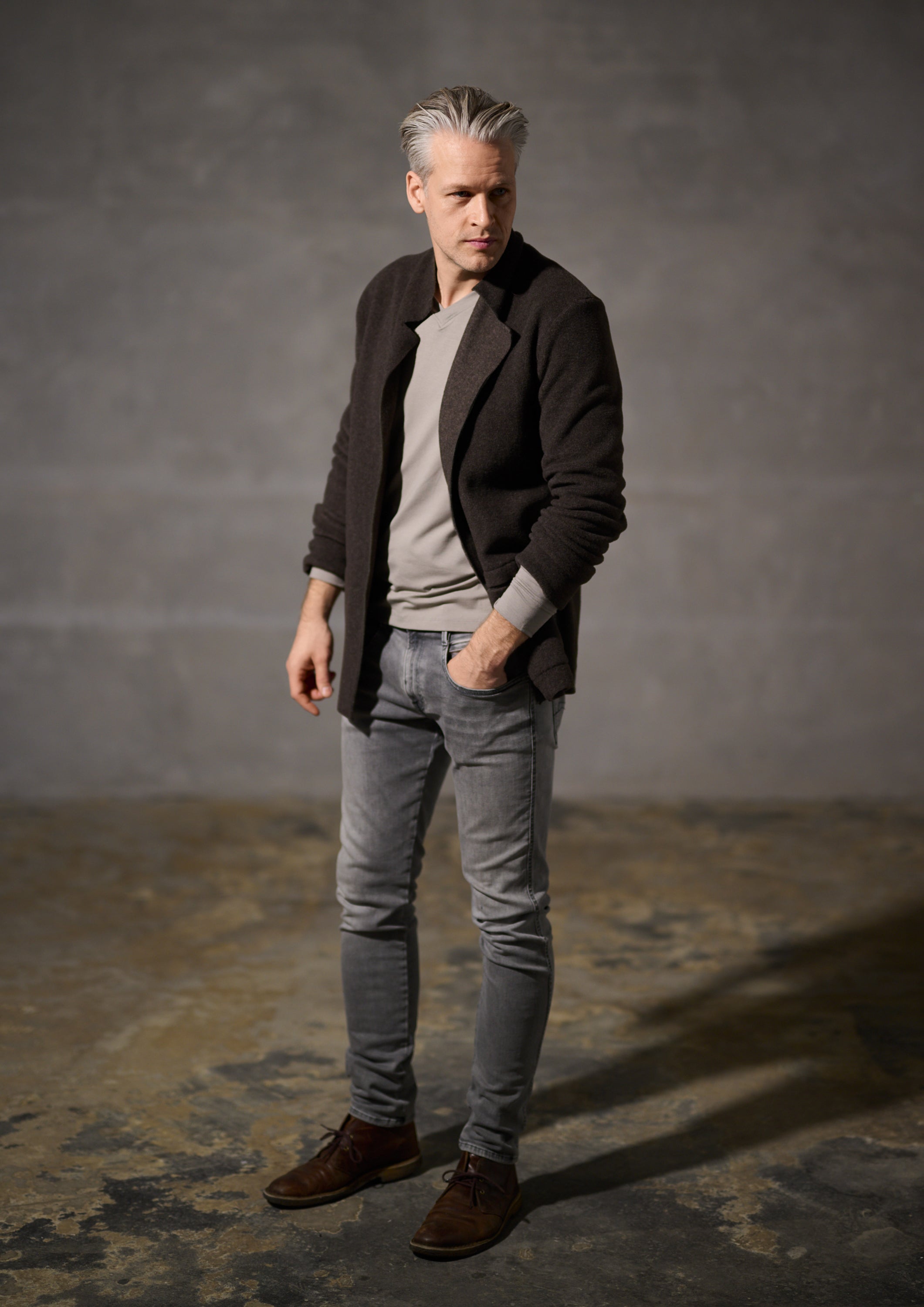 CARL BY STEFFENSEN COPENHAGEN CARDIGAN - 1001C CARDIGANS CHOKOLATE 844