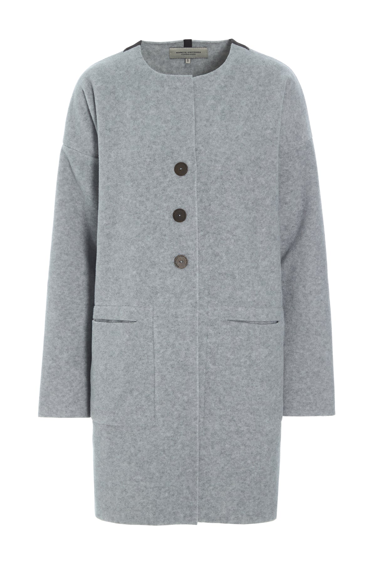 CARDIGAN - 7163 - LIGHT GREY