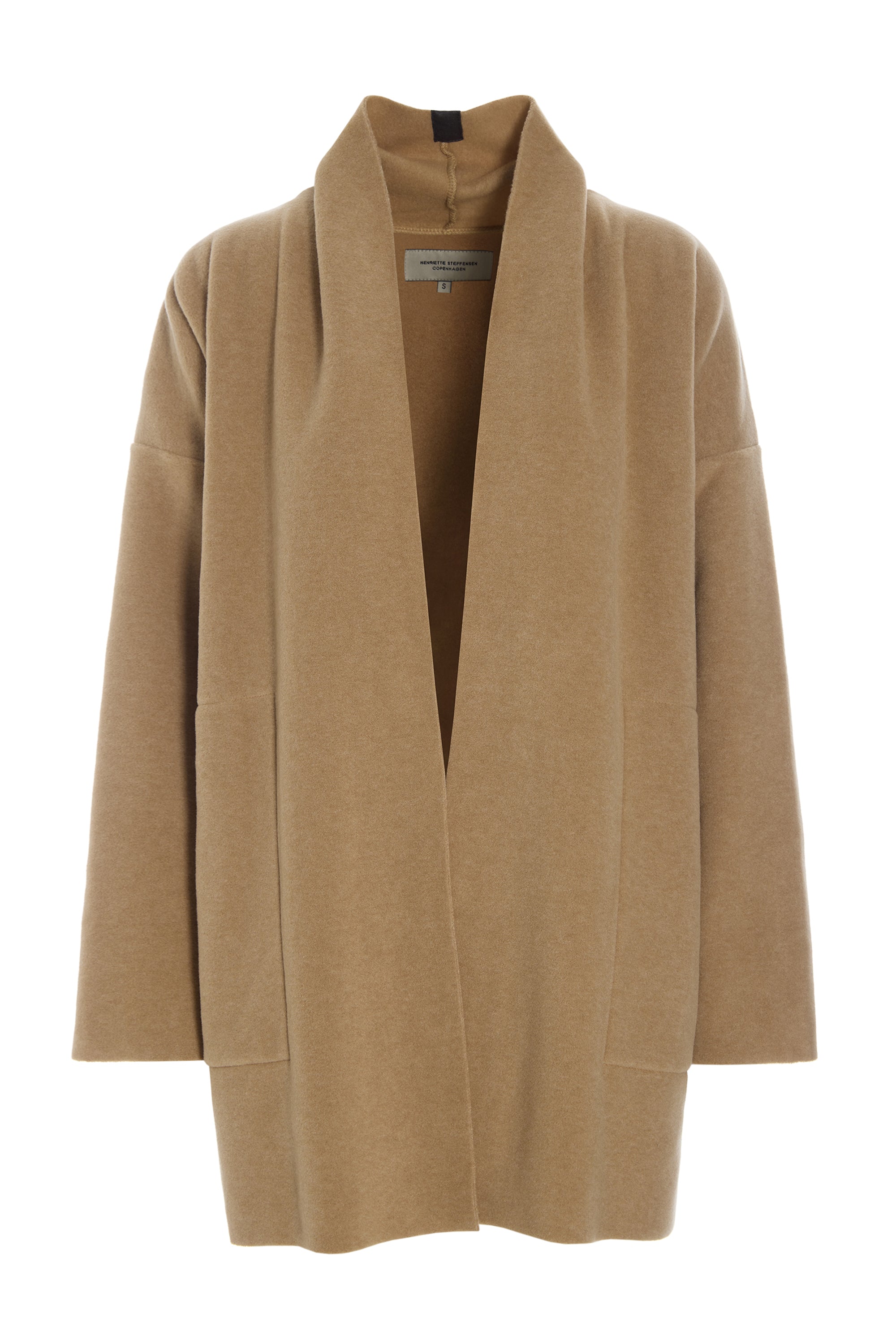 HENRIETTE STEFFENSEN COPENHAGEN CARDIGAN - 7173 CARDIGANS CAMEL 815