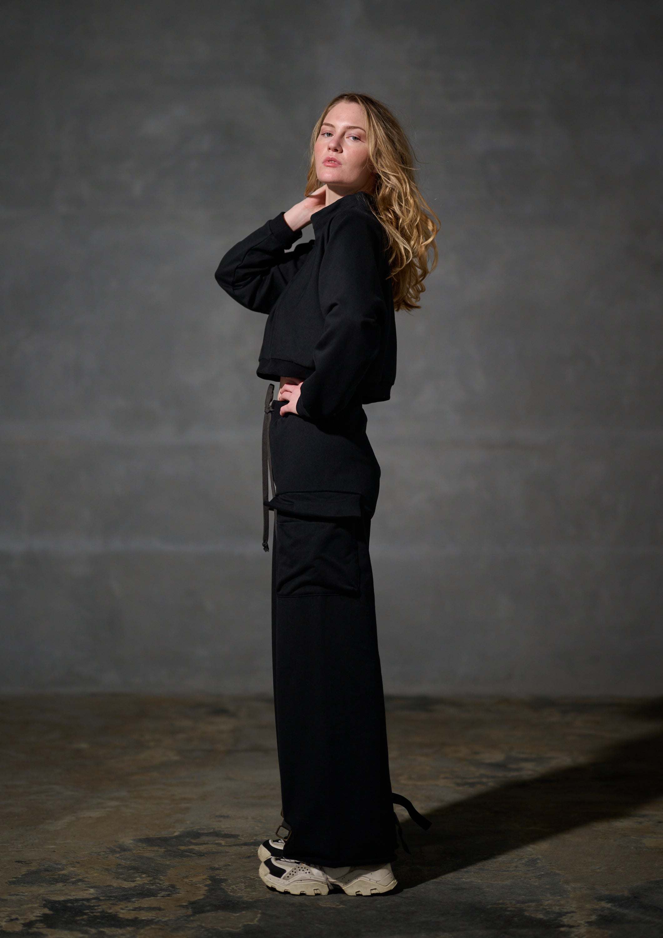 HENRIETTE STEFFENSEN COPENHAGEN CARGO TROUSERS - 72017 BUKSER BLACK 900
