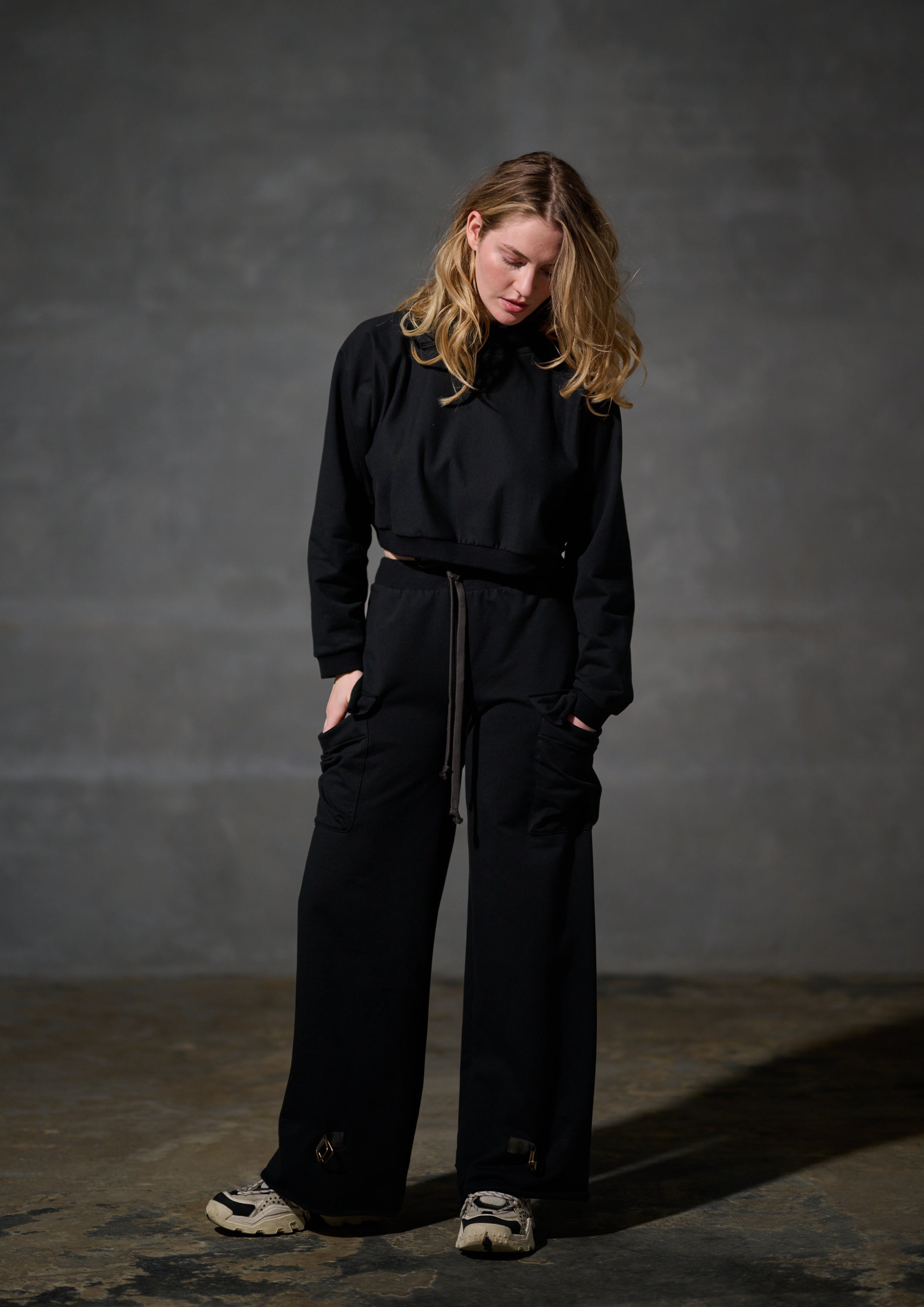HENRIETTE STEFFENSEN COPENHAGEN CARGO TROUSERS - 72017 BUKSER BLACK 900