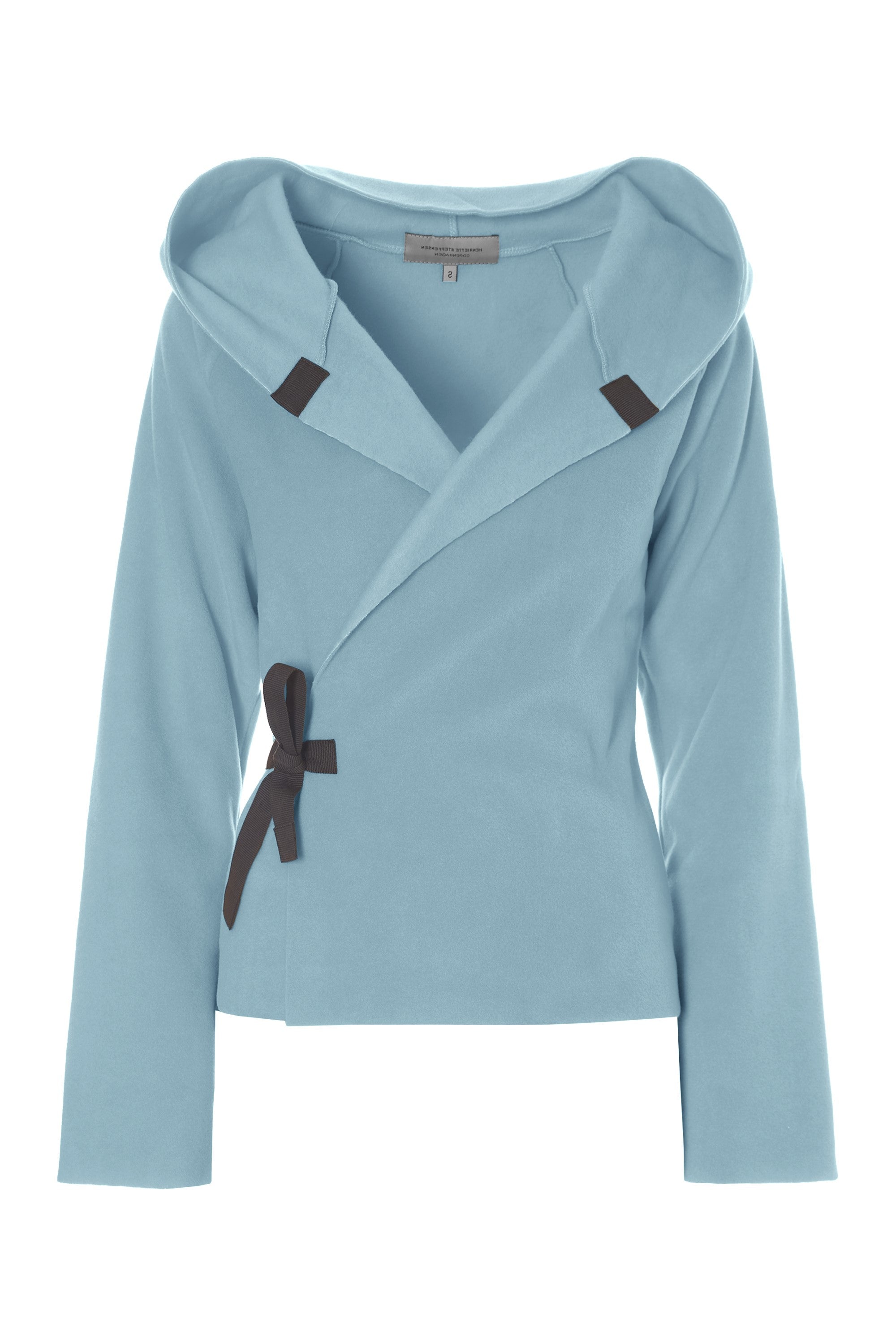 HENRIETTE STEFFENSEN COPENHAGEN CLASSIC FLEECE WRAP CARDIGAN - 1009 CARDIGANS SALVIE 670