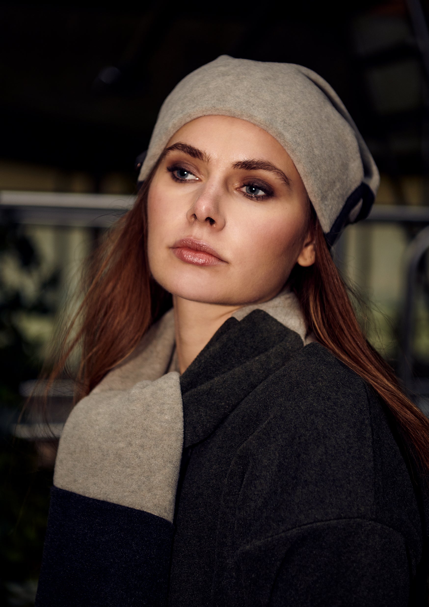 HENRIETTE STEFFENSEN COPENHAGEN DOUBLE FOLDED HAT - 5037 HATS SAND 805