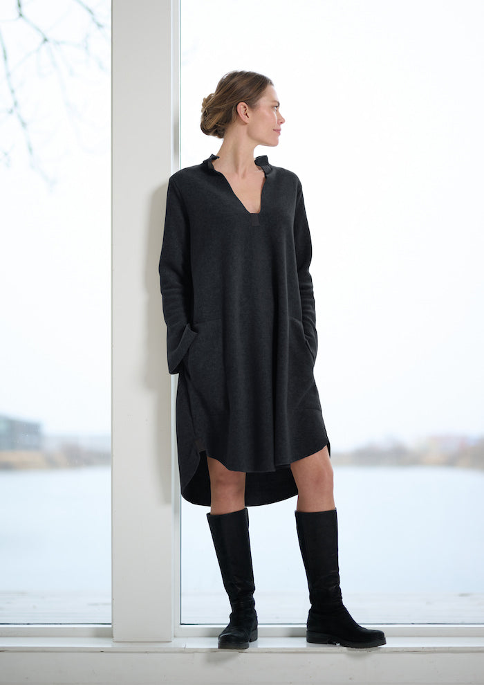 HENRIETTE STEFFENSEN COPENHAGEN DRESS - 3250 KJOLER SOFT BLACK 914