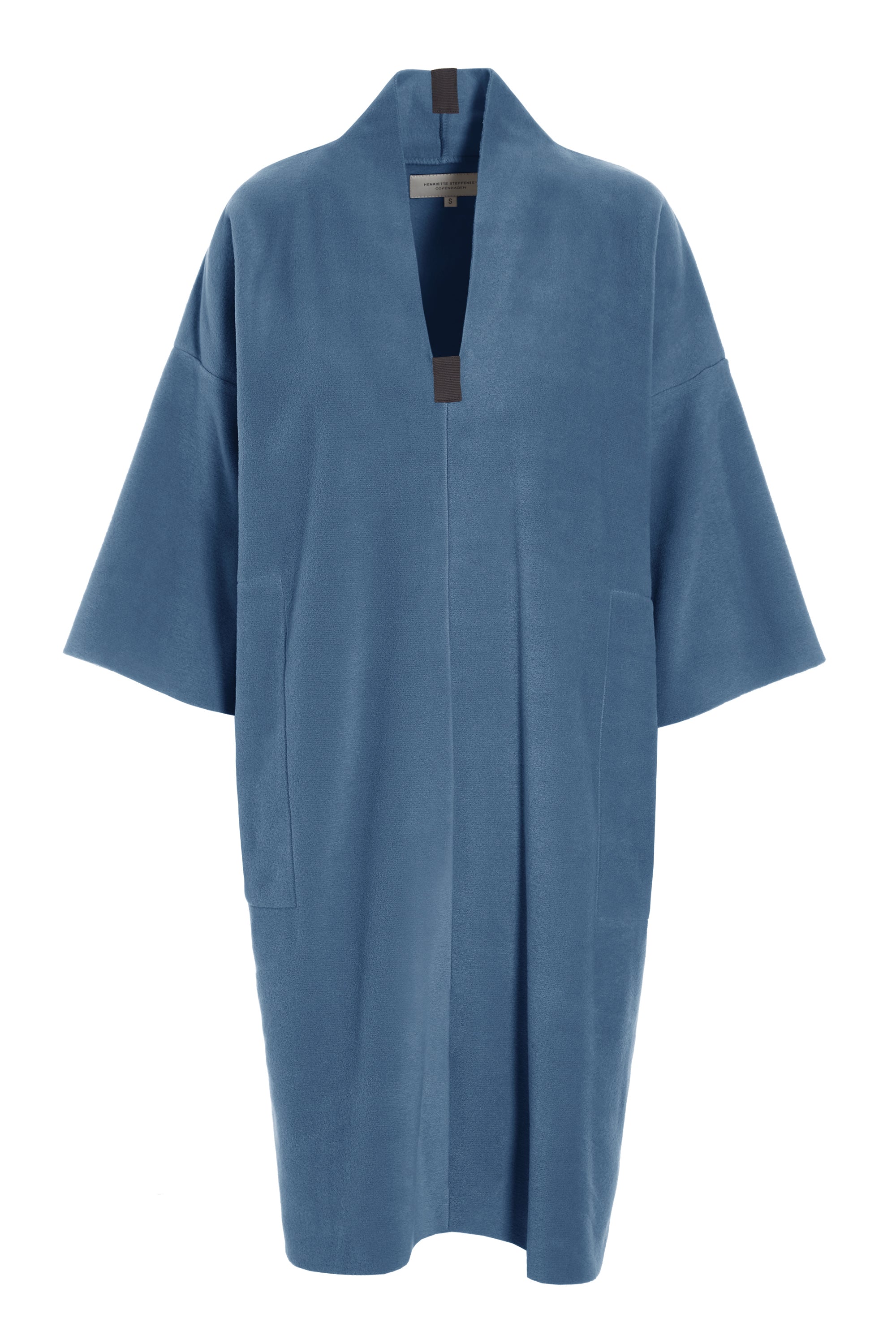 HENRIETTE STEFFENSEN COPENHAGEN DRESS - 3251 KJOLER DUSTY BLUE 794