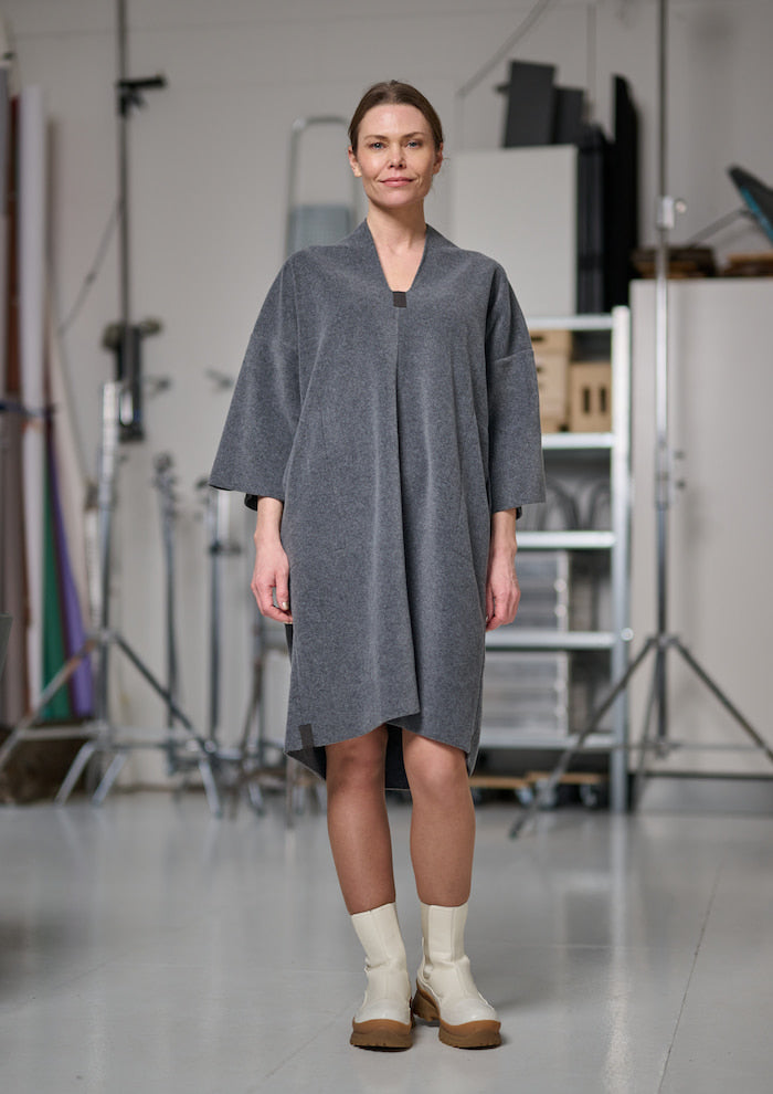 HENRIETTE STEFFENSEN COPENHAGEN DRESS - 3251 KJOLER GREY 905