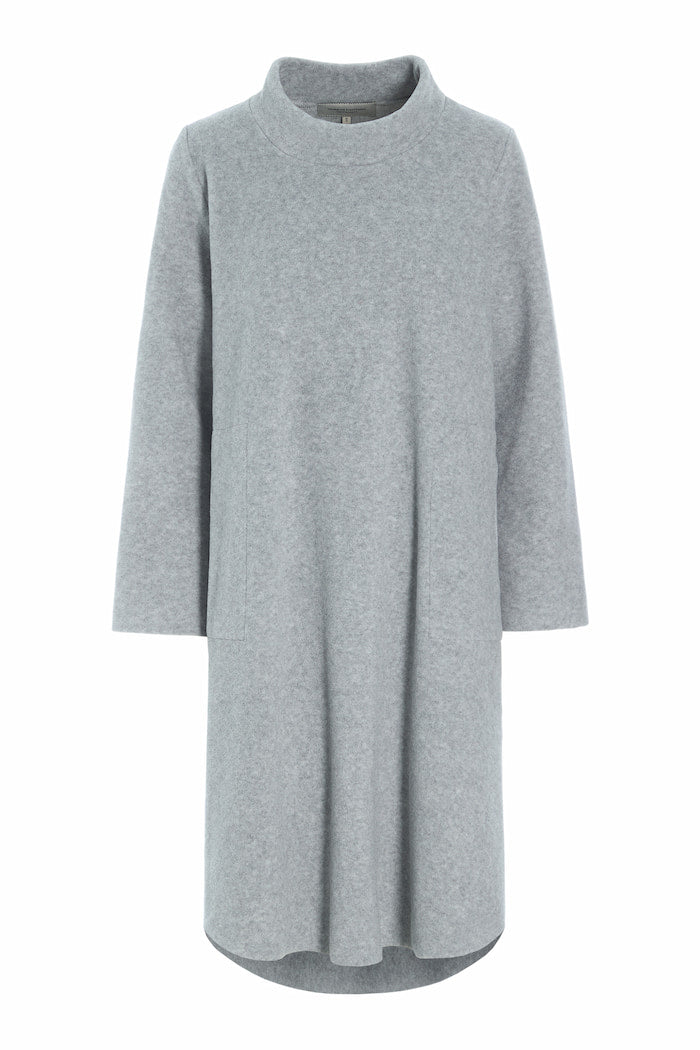 HENRIETTE STEFFENSEN COPENHAGEN DRESS - 3255 KJOLER LIGHT GREY 876