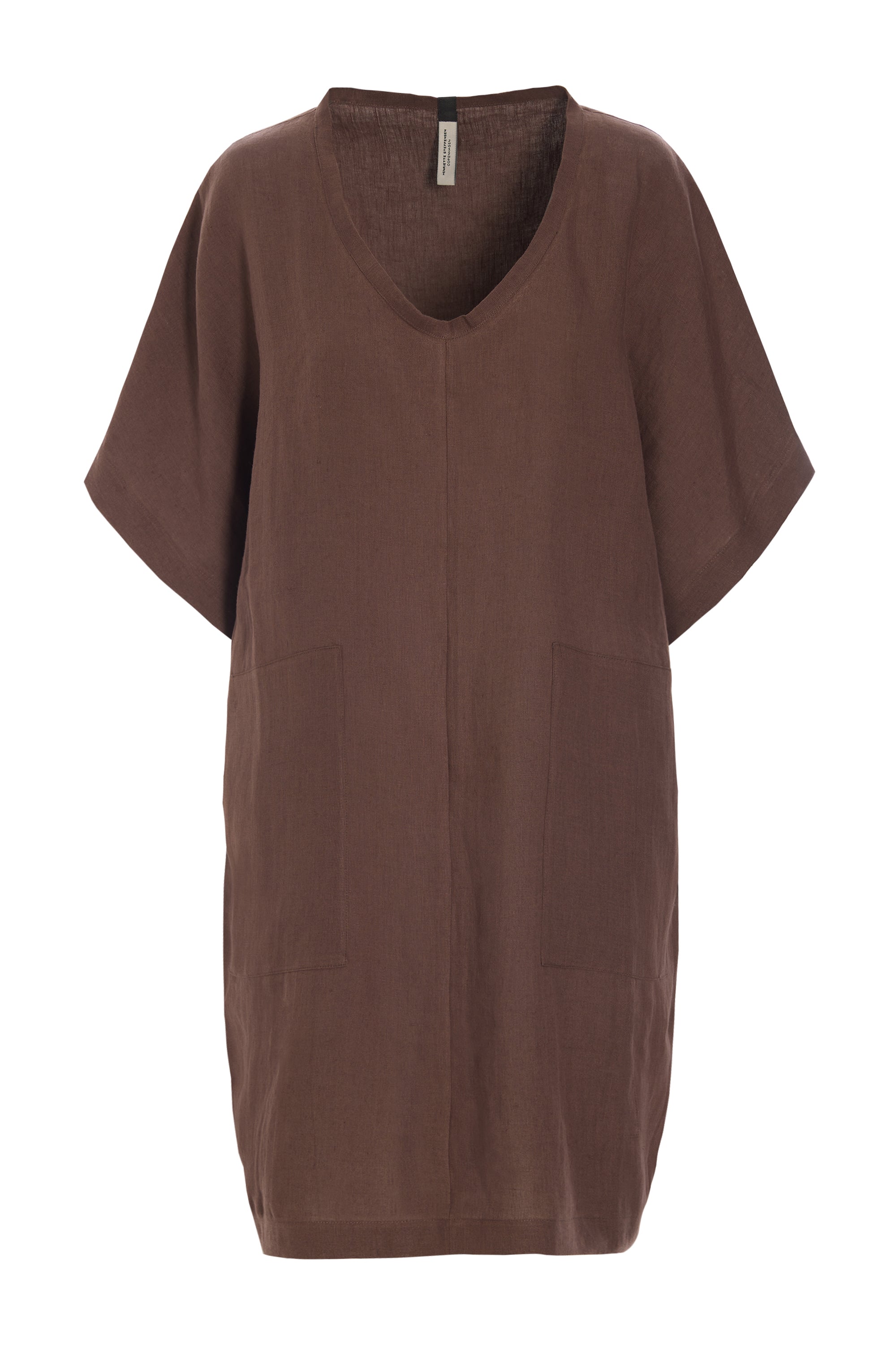HENRIETTE STEFFENSEN COPENHAGEN DRESS - 83005 KJOLER CHOCOLATE 844