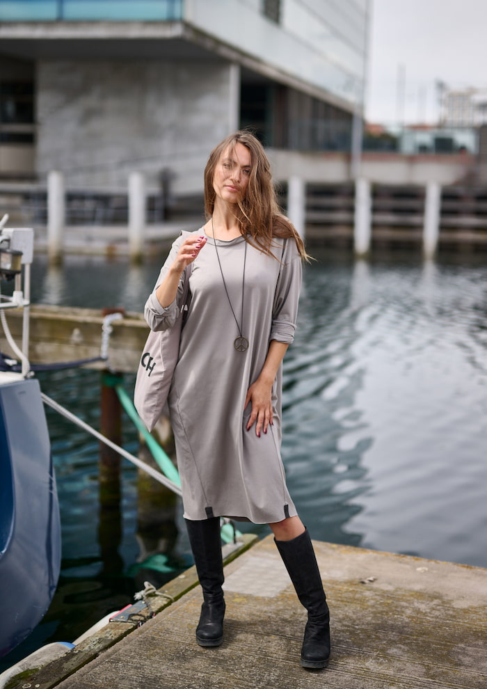 HENRIETTE STEFFENSEN COPENHAGEN DRESS - 98032 KJOLER ELEPHANT 654