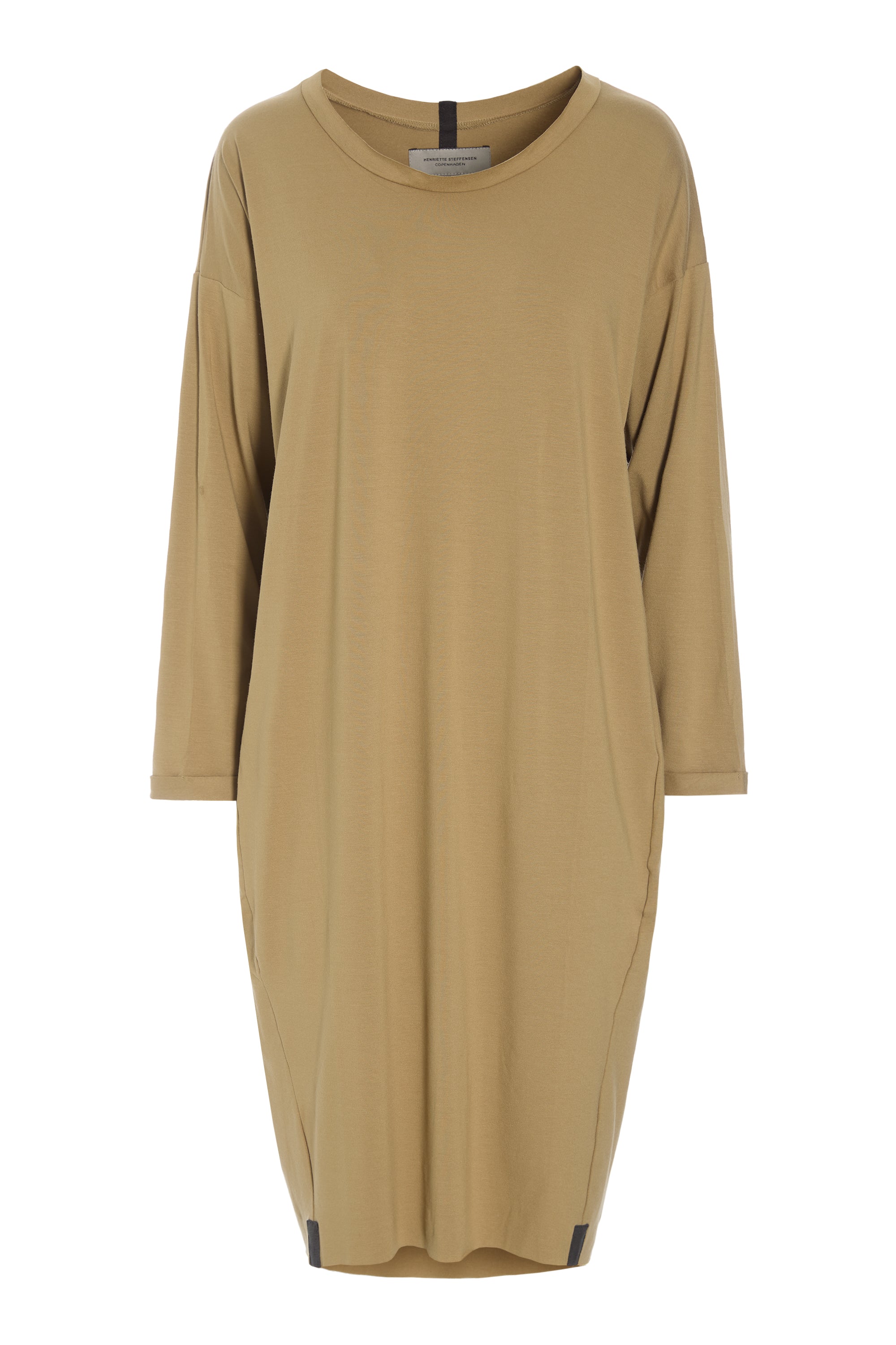HENRIETTE STEFFENSEN COPENHAGEN DRESS - 98032 KJOLER OLIVE 655