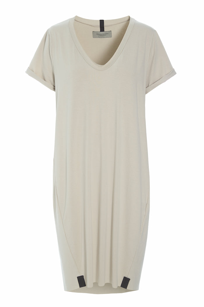 HENRIETTE STEFFENSEN COPENHAGEN DRESS V-NECK - 98049 KJOLER KIT 831