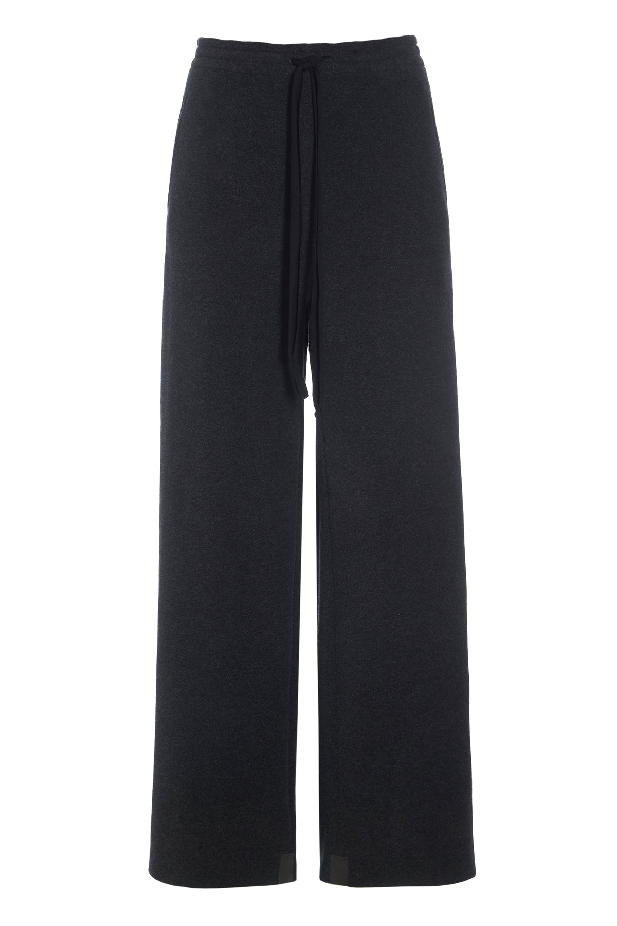 HENRIETTE STEFFENSEN COPENHAGEN FLARE TROUSERS - 2116 BUKSER SOFT BLACK 914