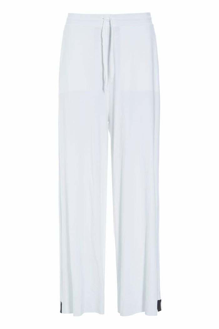 HENRIETTE STEFFENSEN COPENHAGEN FLARE TROUSERS - 99013 BUKSER WHITE 816
