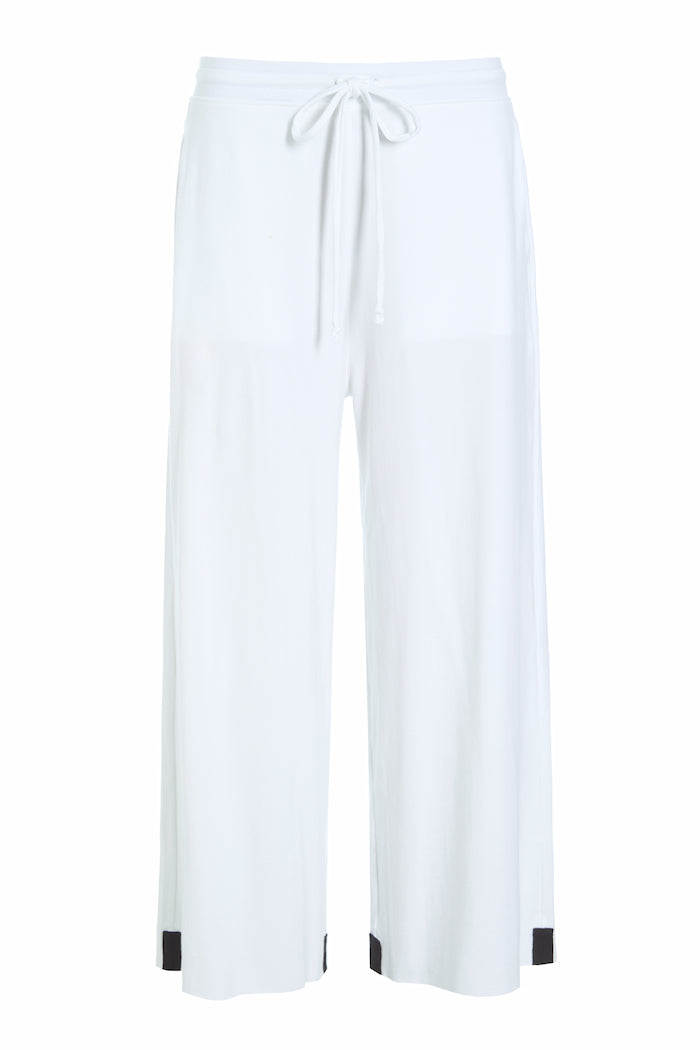 HENRIETTE STEFFENSEN COPENHAGEN FLARE TROUSERS 3/4 - 99015 BUKSER WHITE 816
