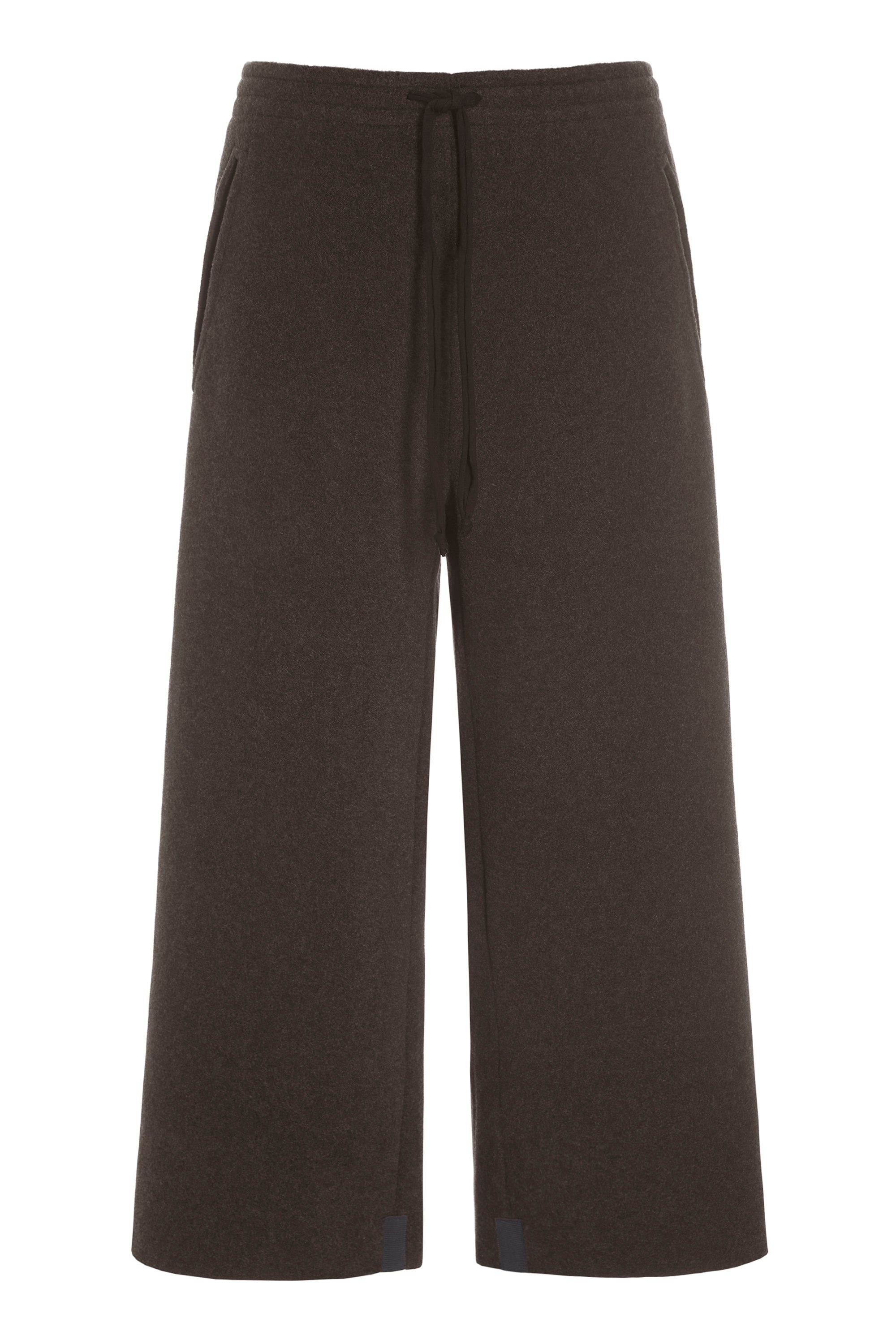 HENRIETTE STEFFENSEN COPENHAGEN FLARE TROUSERS 3/4 LENGTH - 2115 BUKSER CHOCOLATE 844