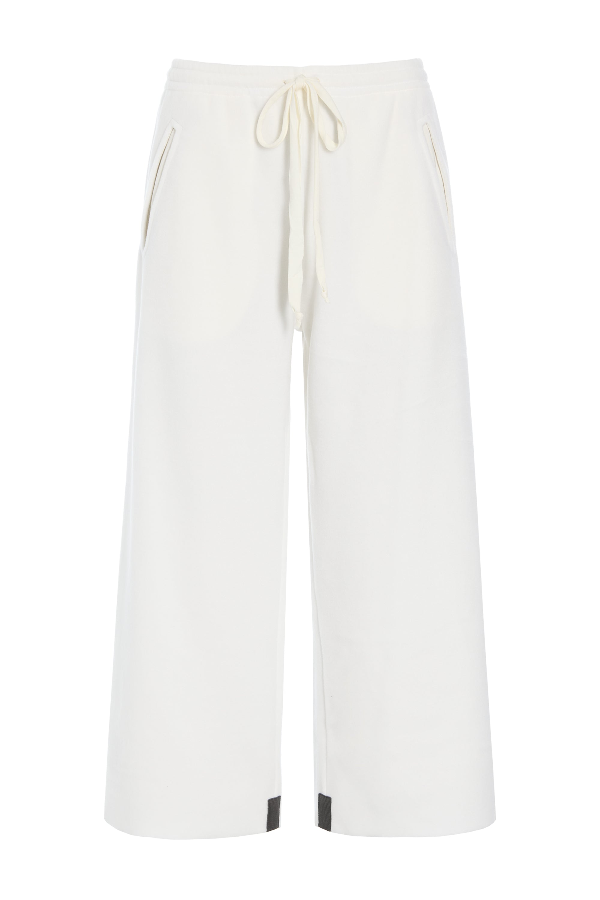 HENRIETTE STEFFENSEN COPENHAGEN FLARE TROUSERS 3/4 LENGTH - 2115 BUKSER OFF WHITE 802