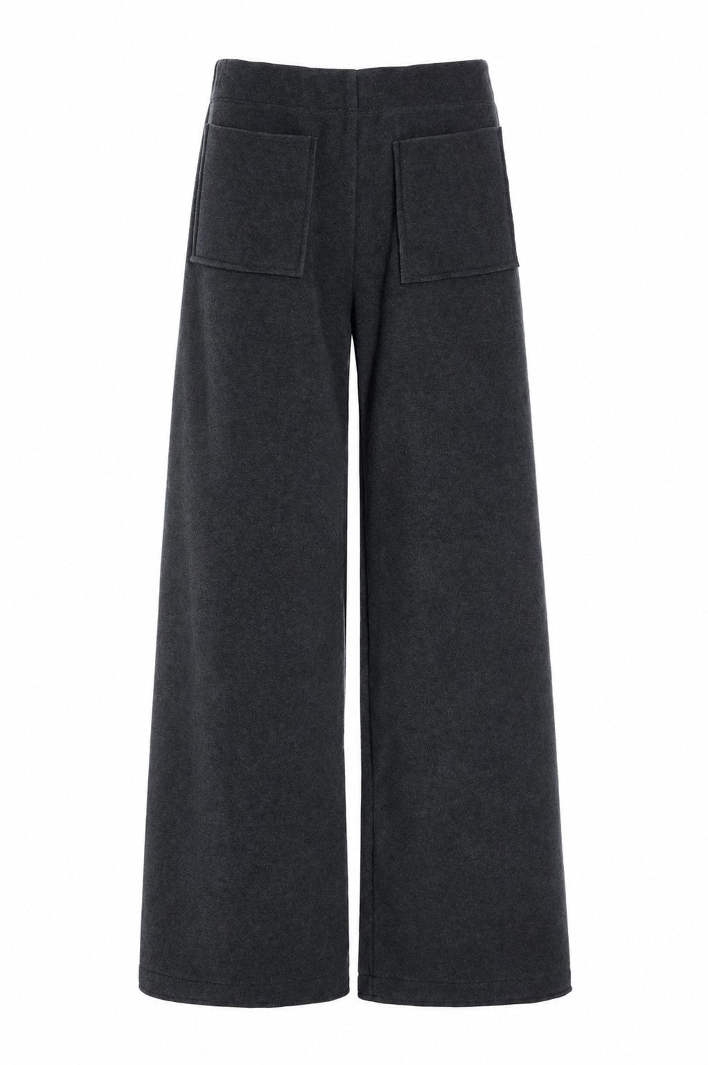HENRIETTE STEFFENSEN COPENHAGEN FLARE TROUSERS 3/4 LENGTH - 2124 BUKSER SOFT BLACK 914