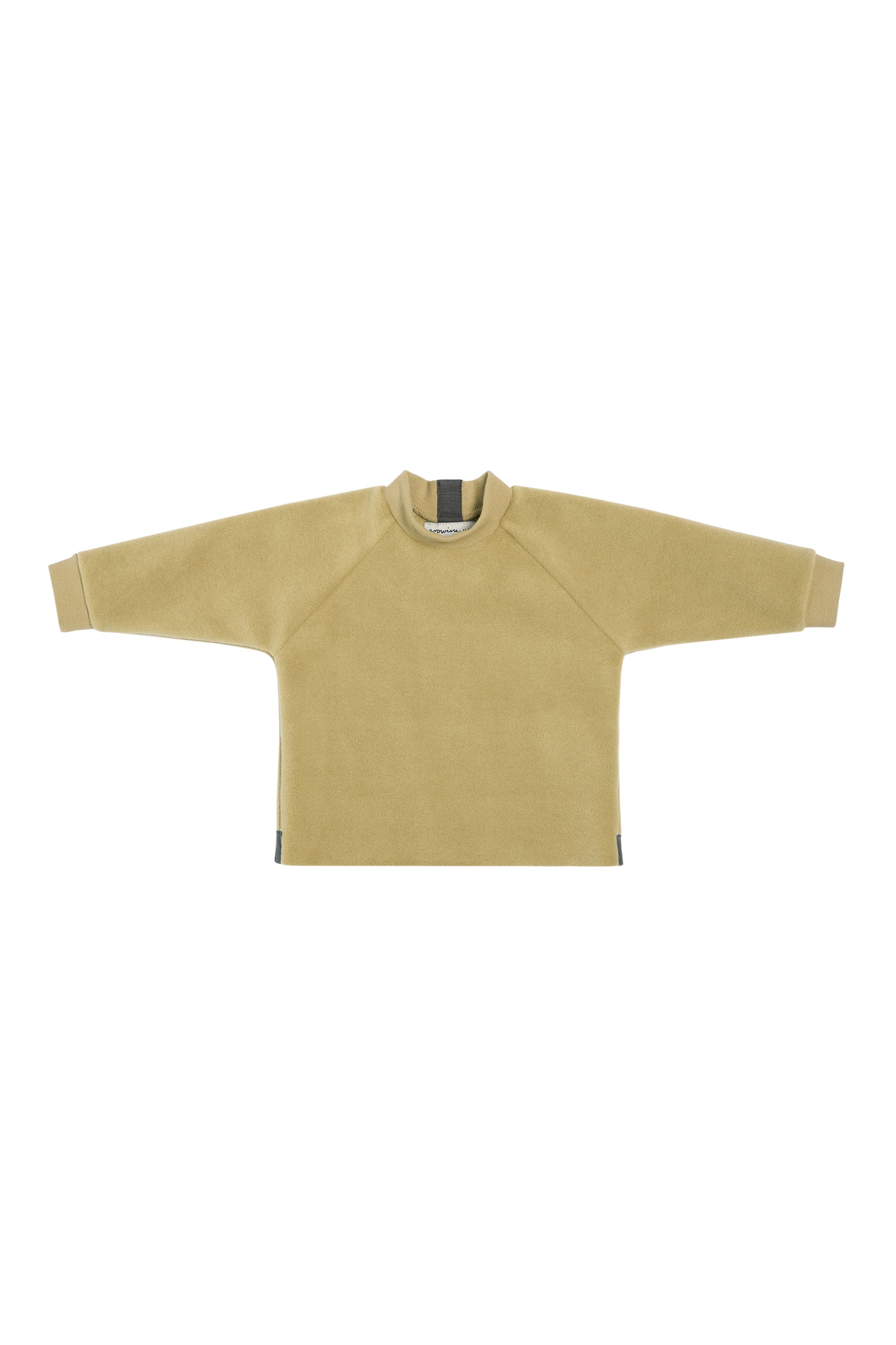 GROWING UP FLEECE BLOUSE BABY - 107 GU BLUSER OLIVE 655
