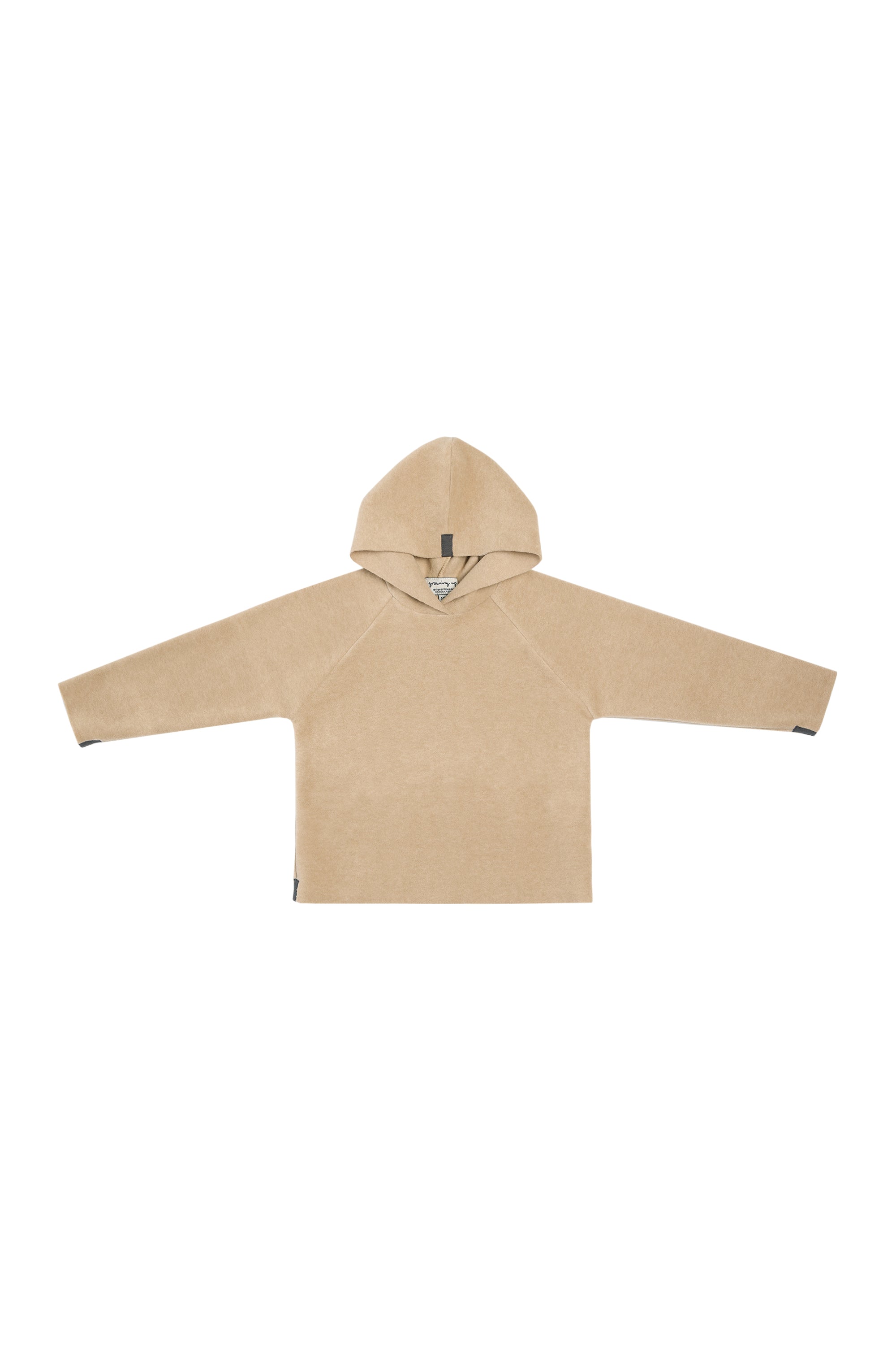 GROWING UP FLEECE BLOUSE HOOD CHILD - 108 GU BLUSER CAMEL 815